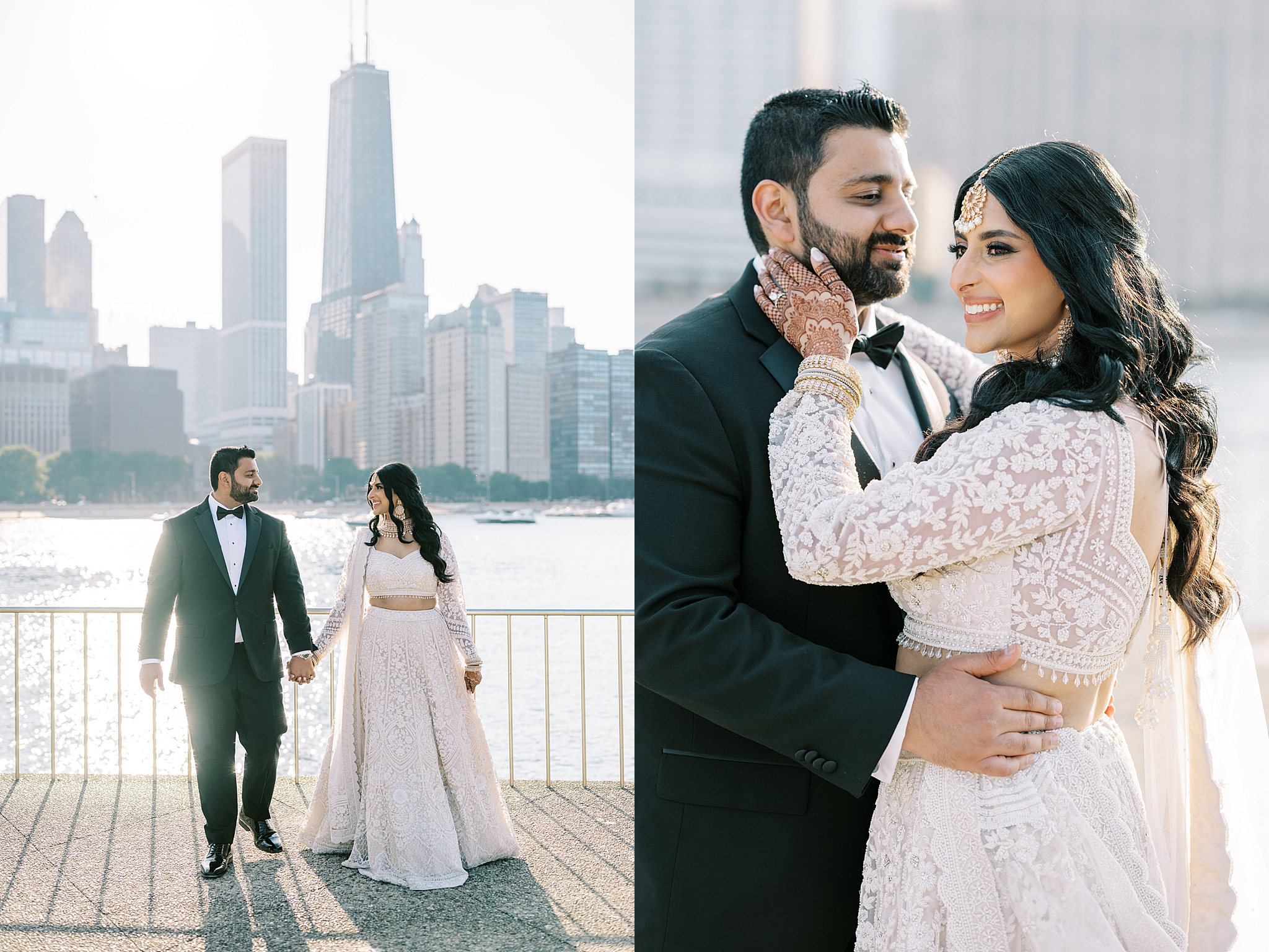 Modern Glam Wedding at Galleria Marchetti with Chicago wedding and portrait photographer Kim Ritchie Photography.