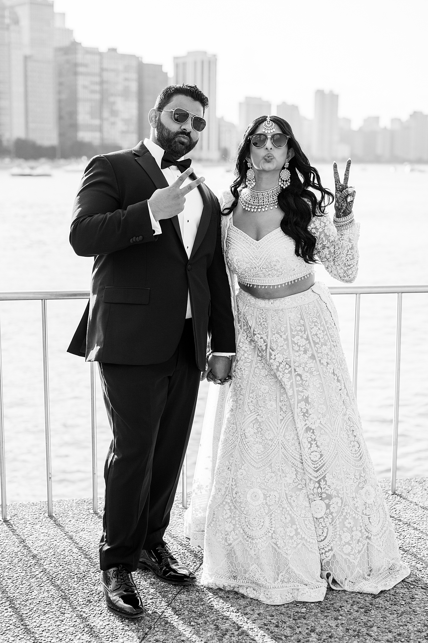 Modern Glam Wedding at Galleria Marchetti with Chicago wedding and portrait photographer Kim Ritchie Photography.