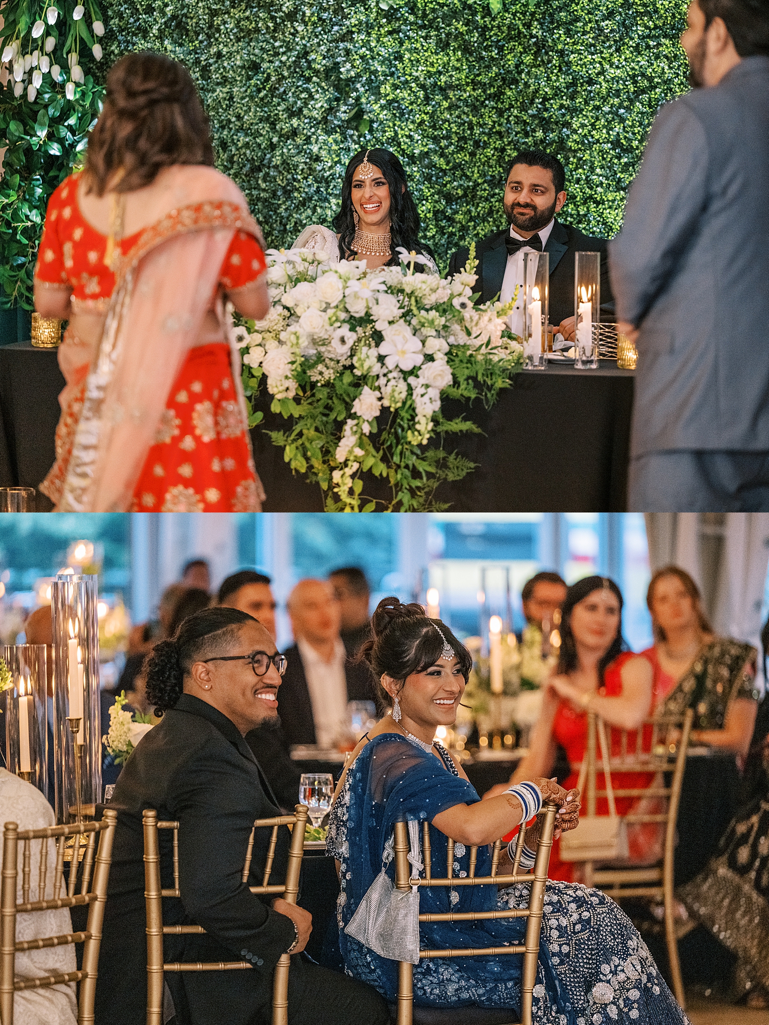 Modern Glam Wedding at Galleria Marchetti with Chicago wedding and portrait photographer Kim Ritchie Photography.