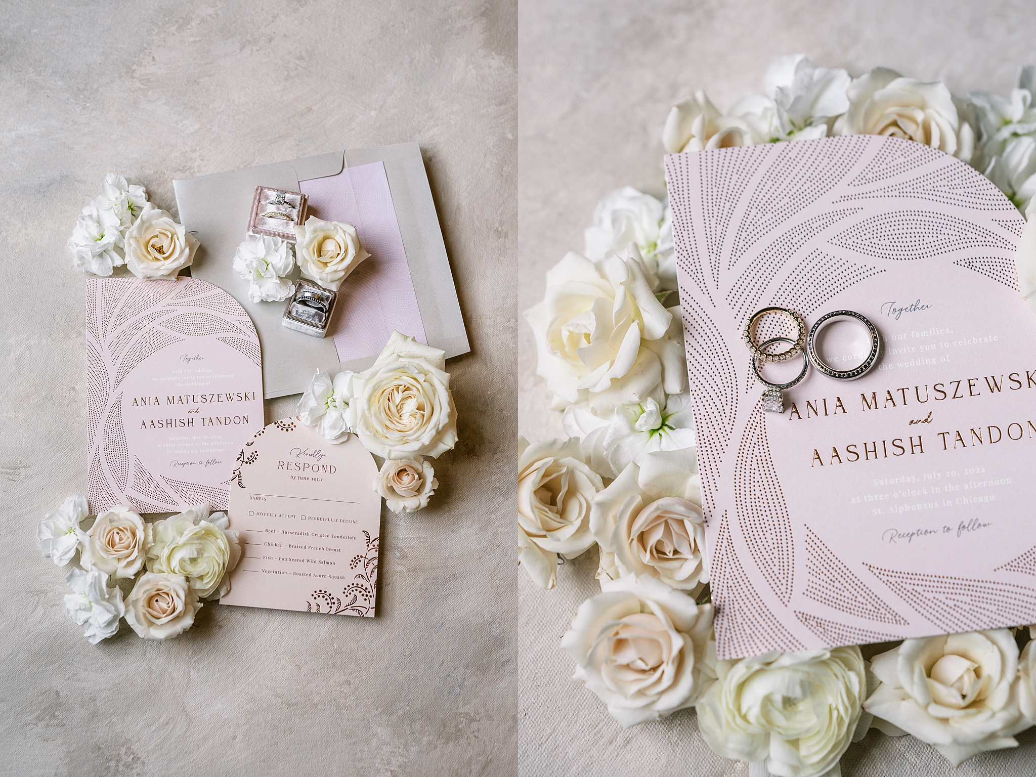 Summer Warwick Allerton Chicago wedding day with Chicago wedding and portrait photographer Kim Ritchie Photography.