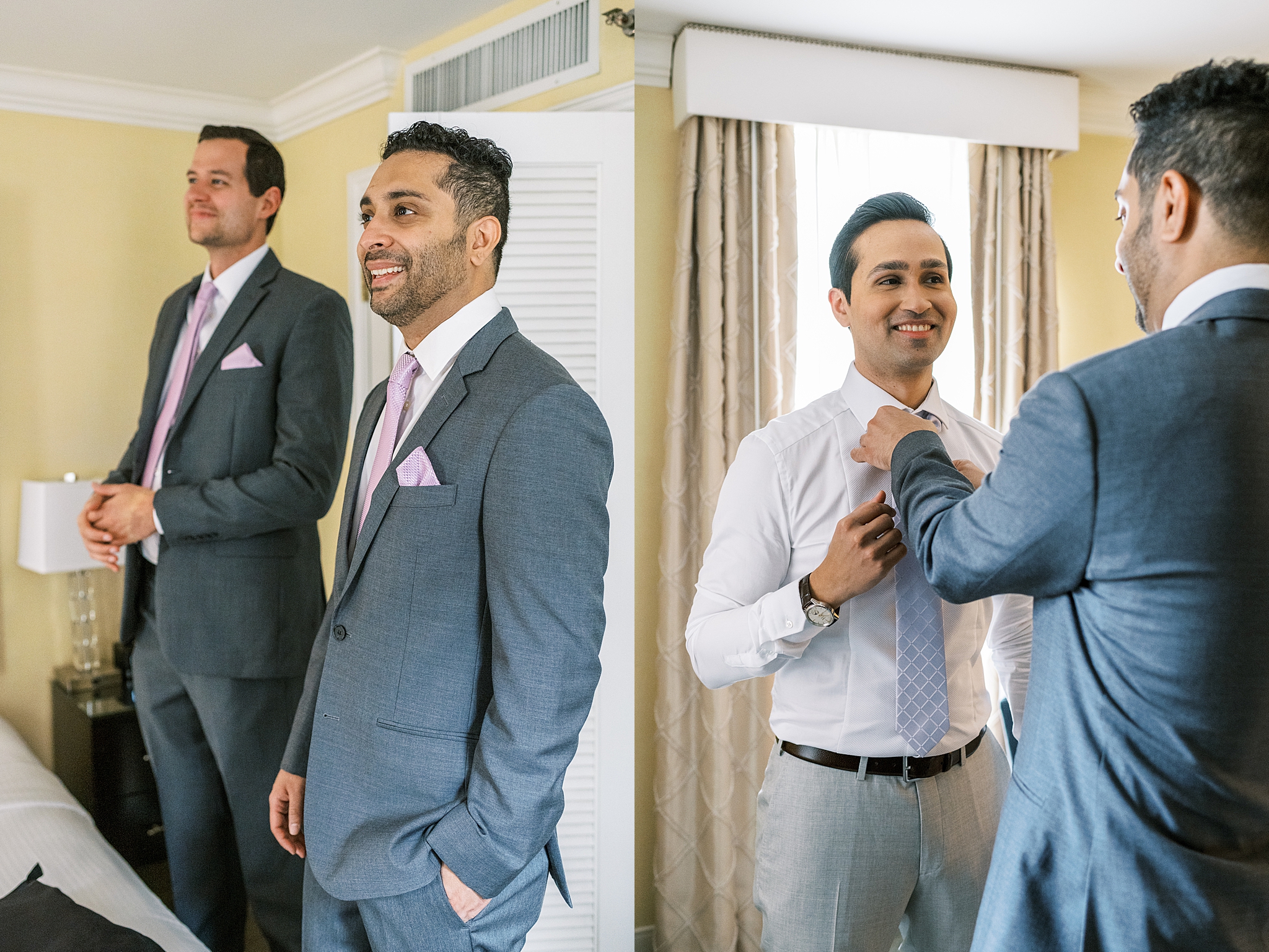 Summer Warwick Allerton Chicago wedding day with Chicago wedding and portrait photographer Kim Ritchie Photography.