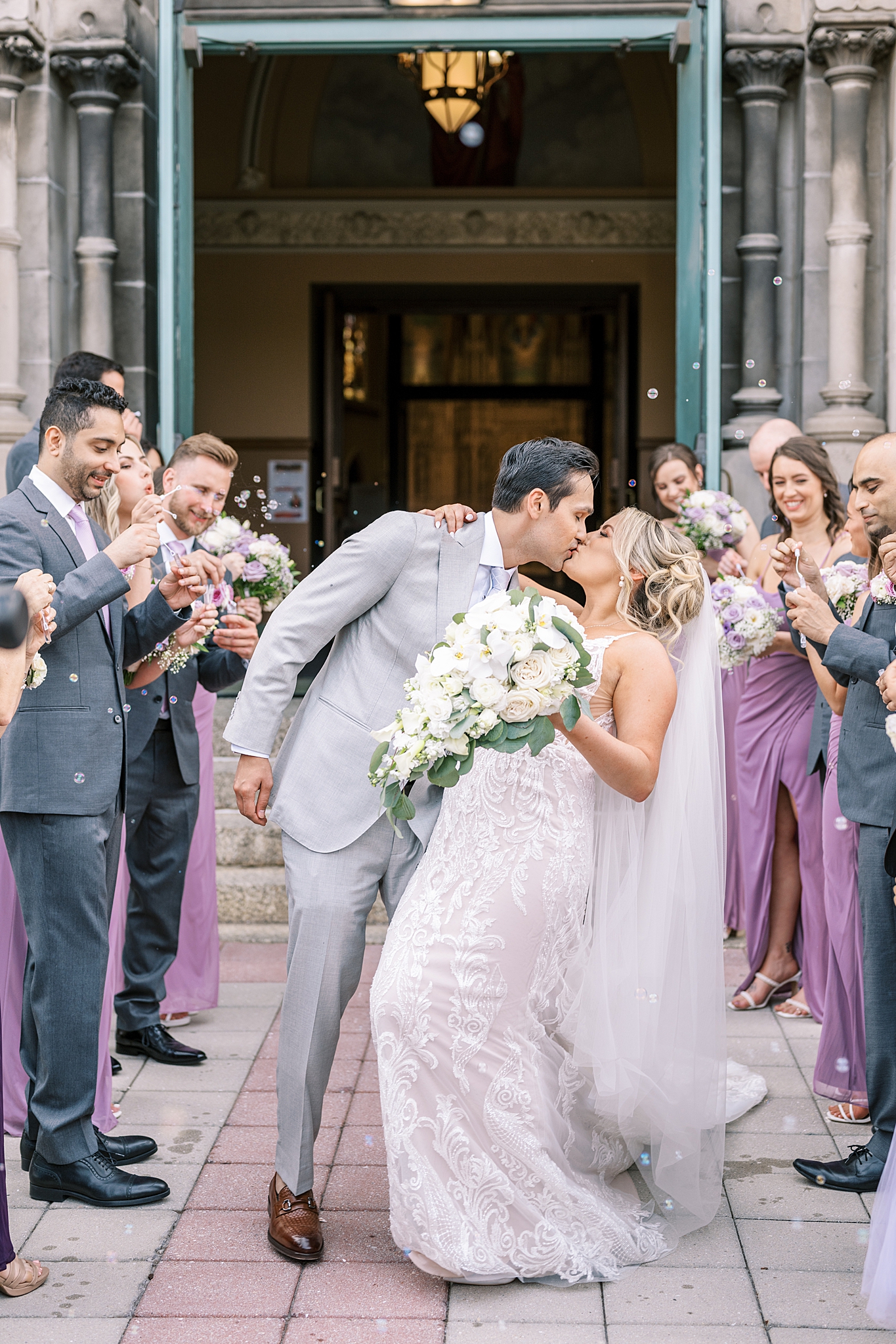 Summer Warwick Allerton Chicago wedding day with Chicago wedding and portrait photographer Kim Ritchie Photography.