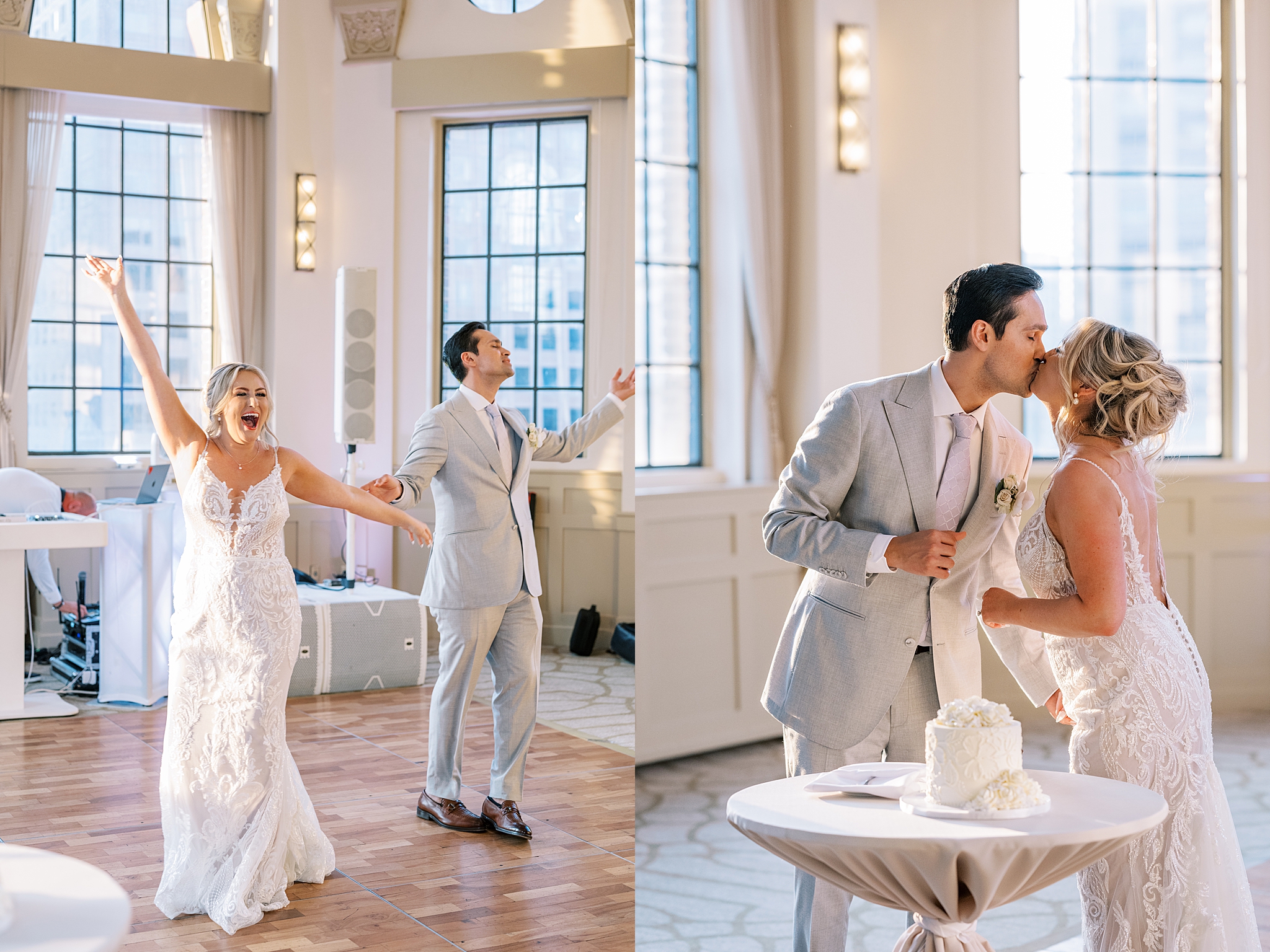 Summer Warwick Allerton Chicago wedding day with Chicago wedding and portrait photographer Kim Ritchie Photography.