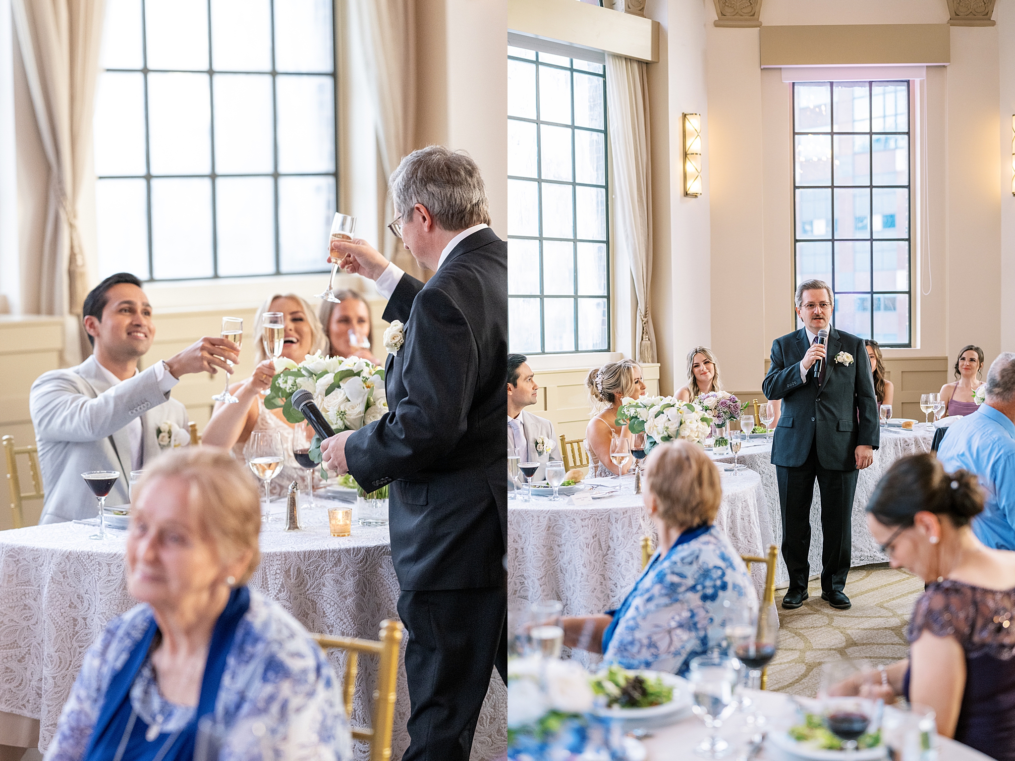 Summer Warwick Allerton Chicago wedding day with Chicago wedding and portrait photographer Kim Ritchie Photography.