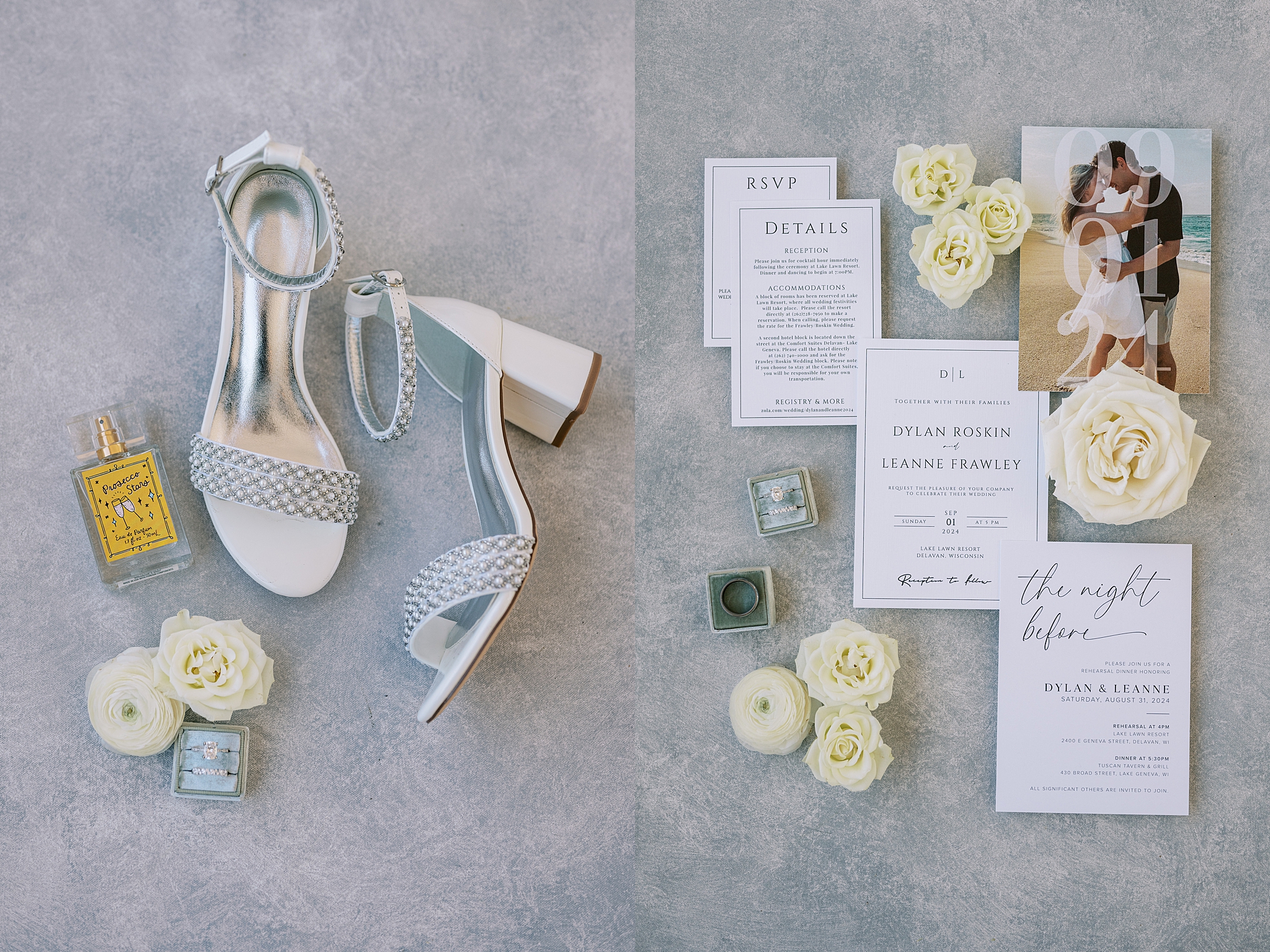 Lake Geneva wedding at Lake Lawn Resort with Chicago wedding and portrait photographer Kim Ritchie Photography.