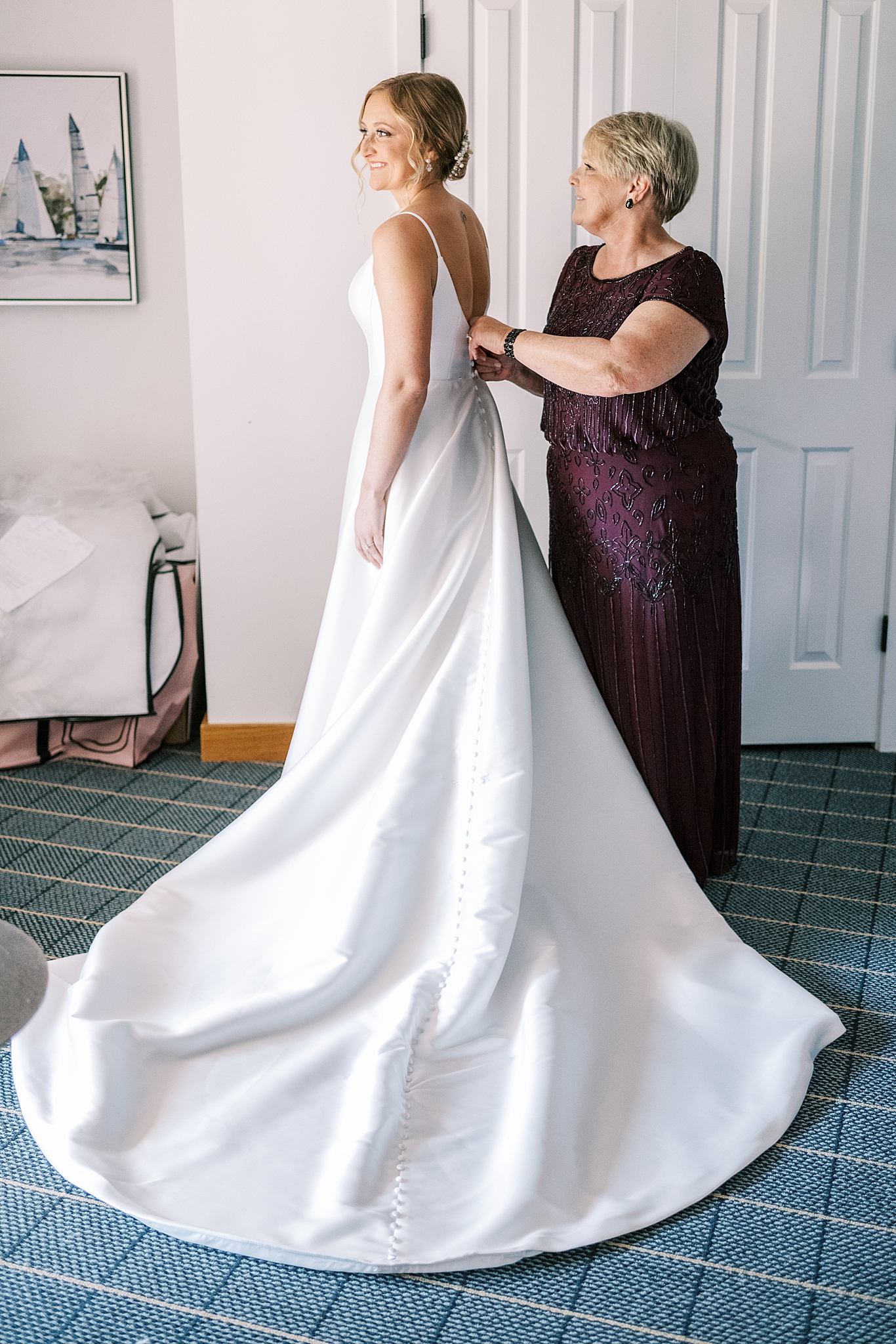 Lake Geneva wedding at Lake Lawn Resort with Chicago wedding and portrait photographer Kim Ritchie Photography.