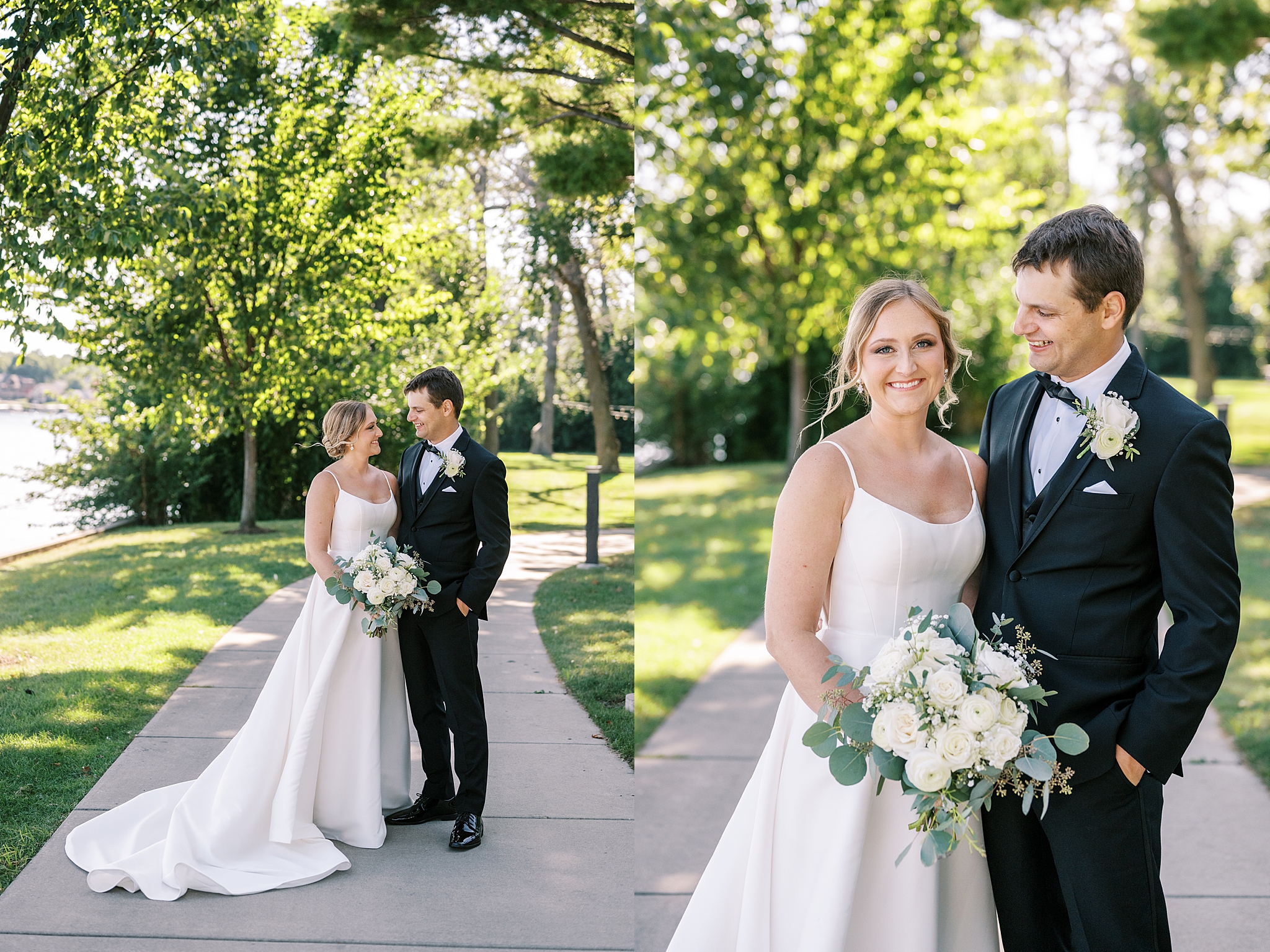 Lake Geneva wedding at Lake Lawn Resort with Chicago wedding and portrait photographer Kim Ritchie Photography.
