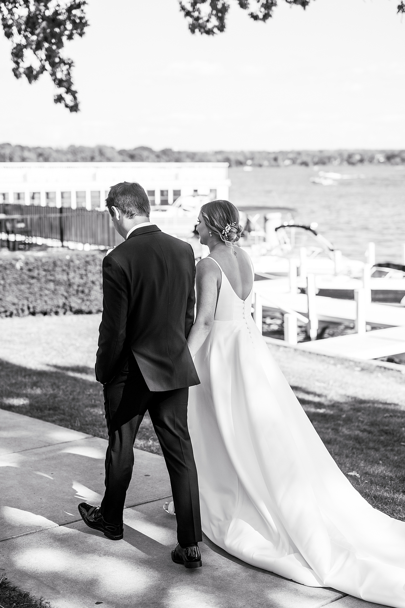 Lake Geneva wedding at Lake Lawn Resort with Chicago wedding and portrait photographer Kim Ritchie Photography.
