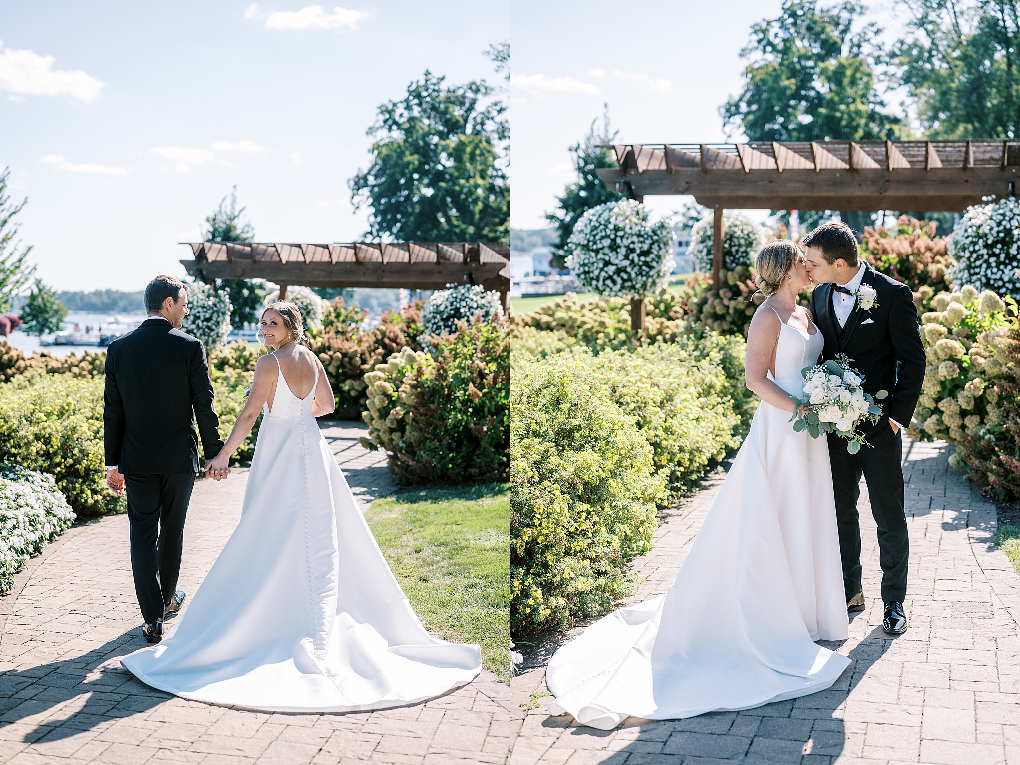 Lake Geneva wedding at Lake Lawn Resort with Chicago wedding and portrait photographer Kim Ritchie Photography.