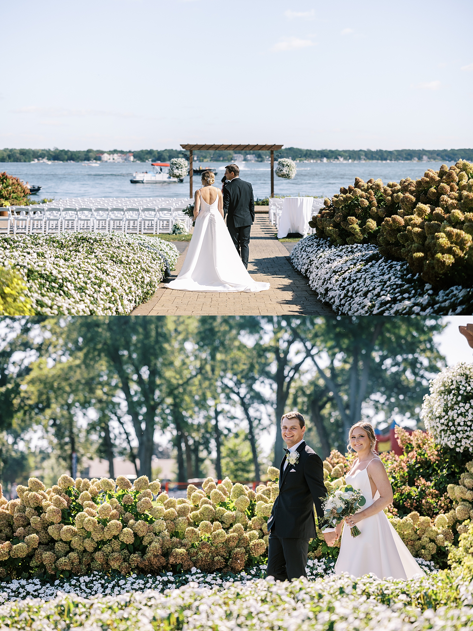 Lake Geneva wedding at Lake Lawn Resort with Chicago wedding and portrait photographer Kim Ritchie Photography.