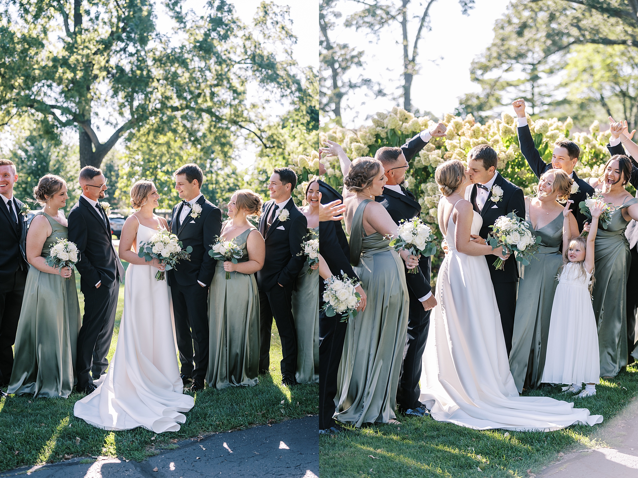 Lake Geneva wedding at Lake Lawn Resort with Chicago wedding and portrait photographer Kim Ritchie Photography.
