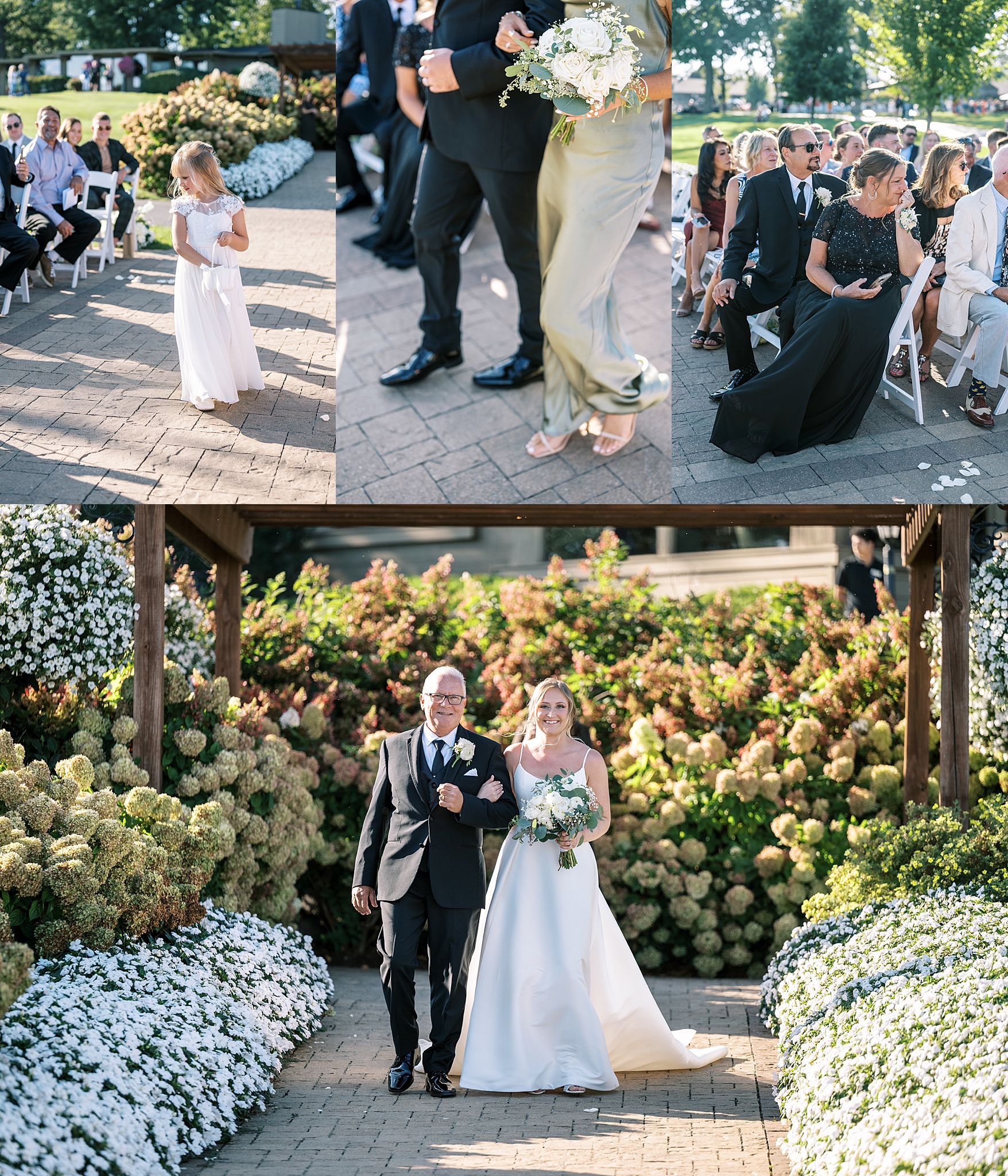 Lake Geneva wedding at Lake Lawn Resort with Chicago wedding and portrait photographer Kim Ritchie Photography.