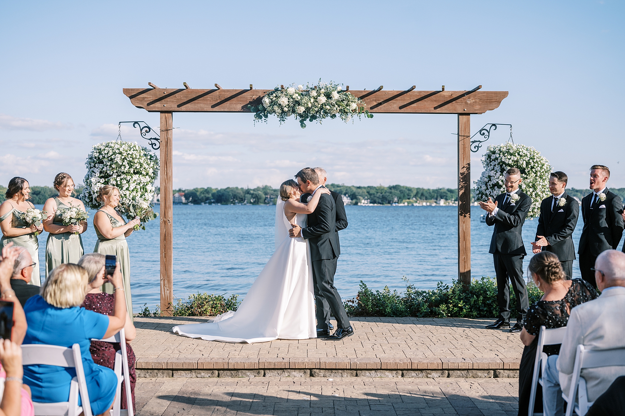 Lake Geneva wedding at Lake Lawn Resort with Chicago wedding and portrait photographer Kim Ritchie Photography.