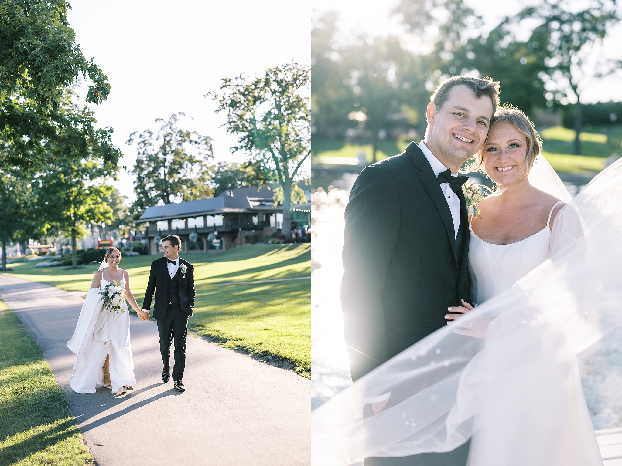 Lake Geneva wedding at Lake Lawn Resort with Chicago wedding and portrait photographer Kim Ritchie Photography.