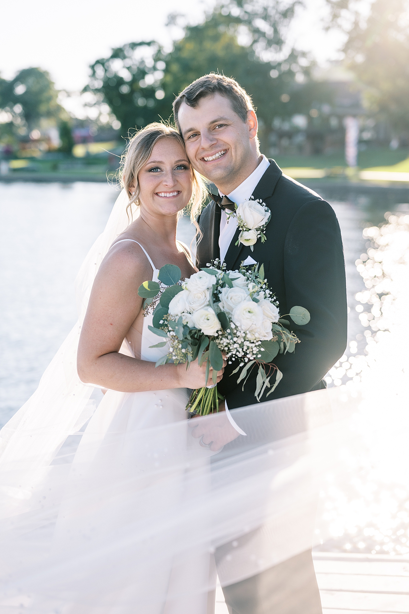 Lake Geneva wedding at Lake Lawn Resort with Chicago wedding and portrait photographer Kim Ritchie Photography.
