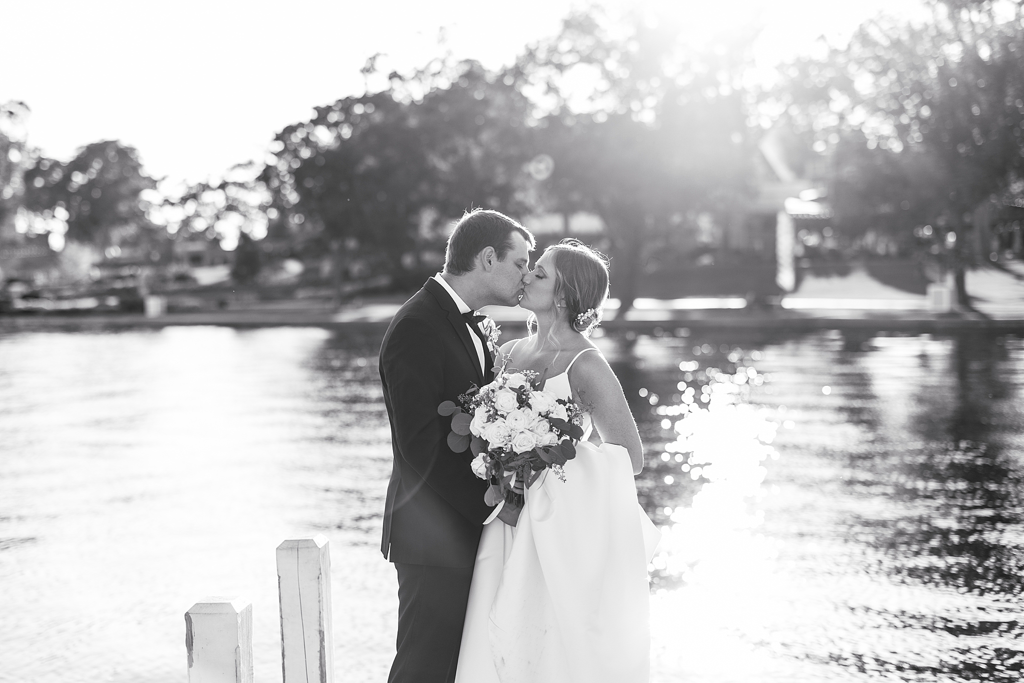 Lake Geneva wedding at Lake Lawn Resort with Chicago wedding and portrait photographer Kim Ritchie Photography.