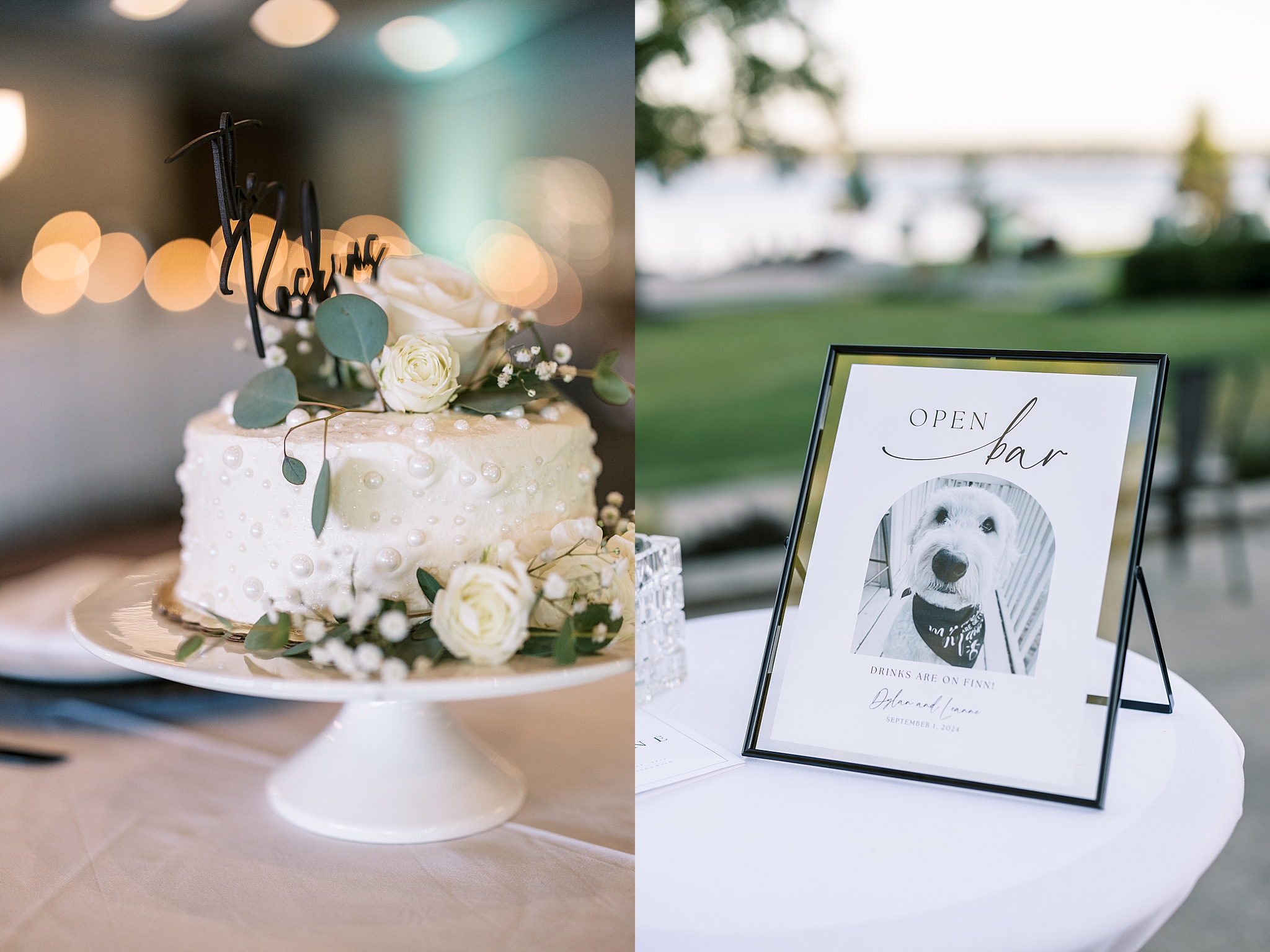 Lake Geneva wedding at Lake Lawn Resort with Chicago wedding and portrait photographer Kim Ritchie Photography.
