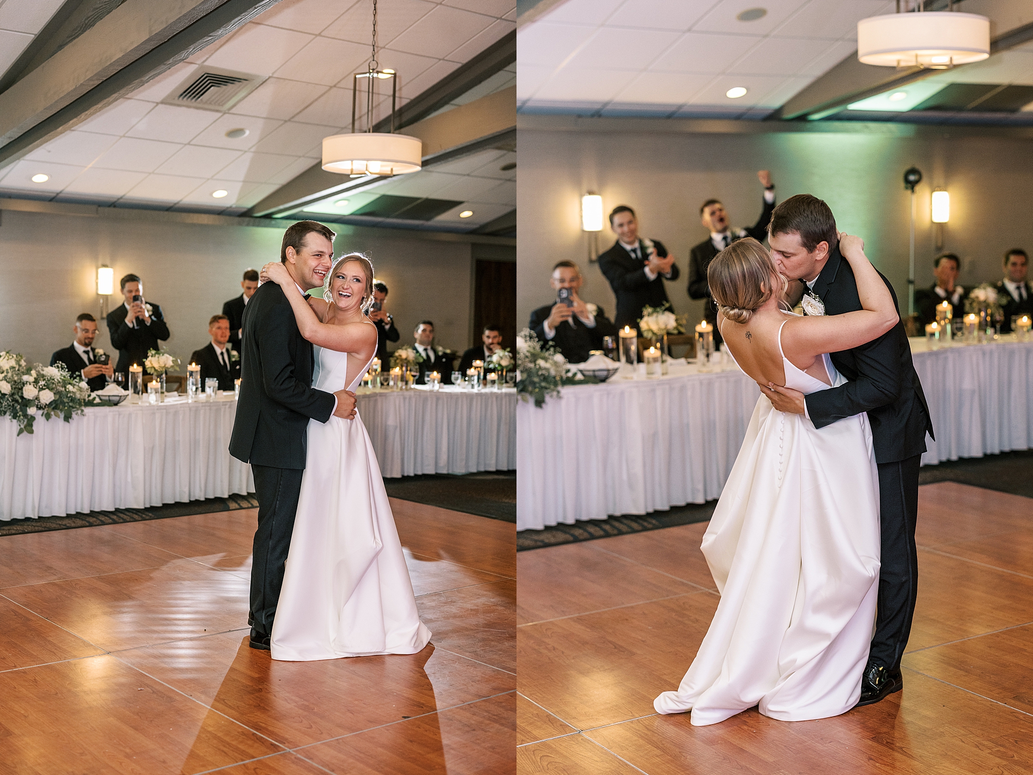Lake Geneva wedding at Lake Lawn Resort with Chicago wedding and portrait photographer Kim Ritchie Photography.