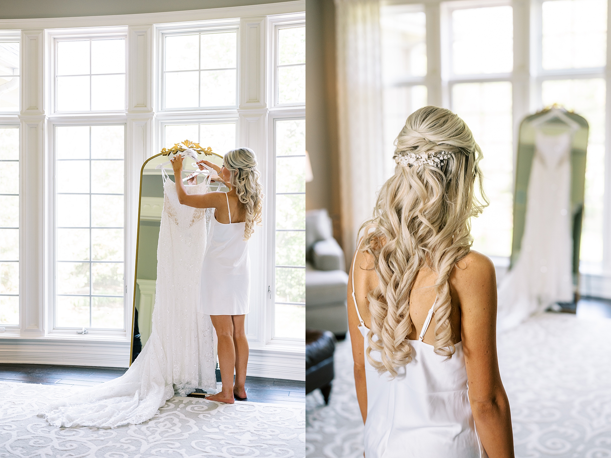Summer Medinah Country Club wedding day with Chicago wedding and portrait photographer Kim Ritchie Photography.