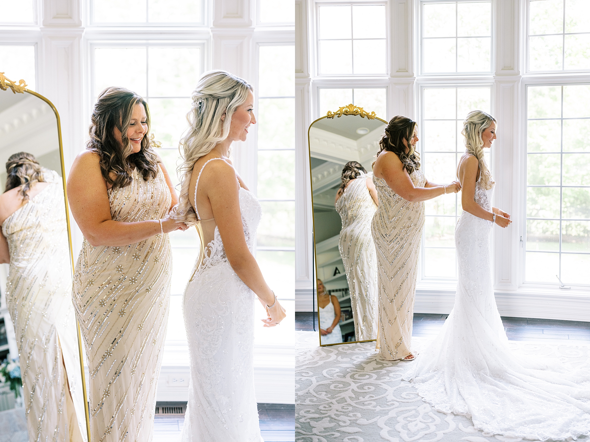 Summer Medinah Country Club wedding day with Chicago wedding and portrait photographer Kim Ritchie Photography.