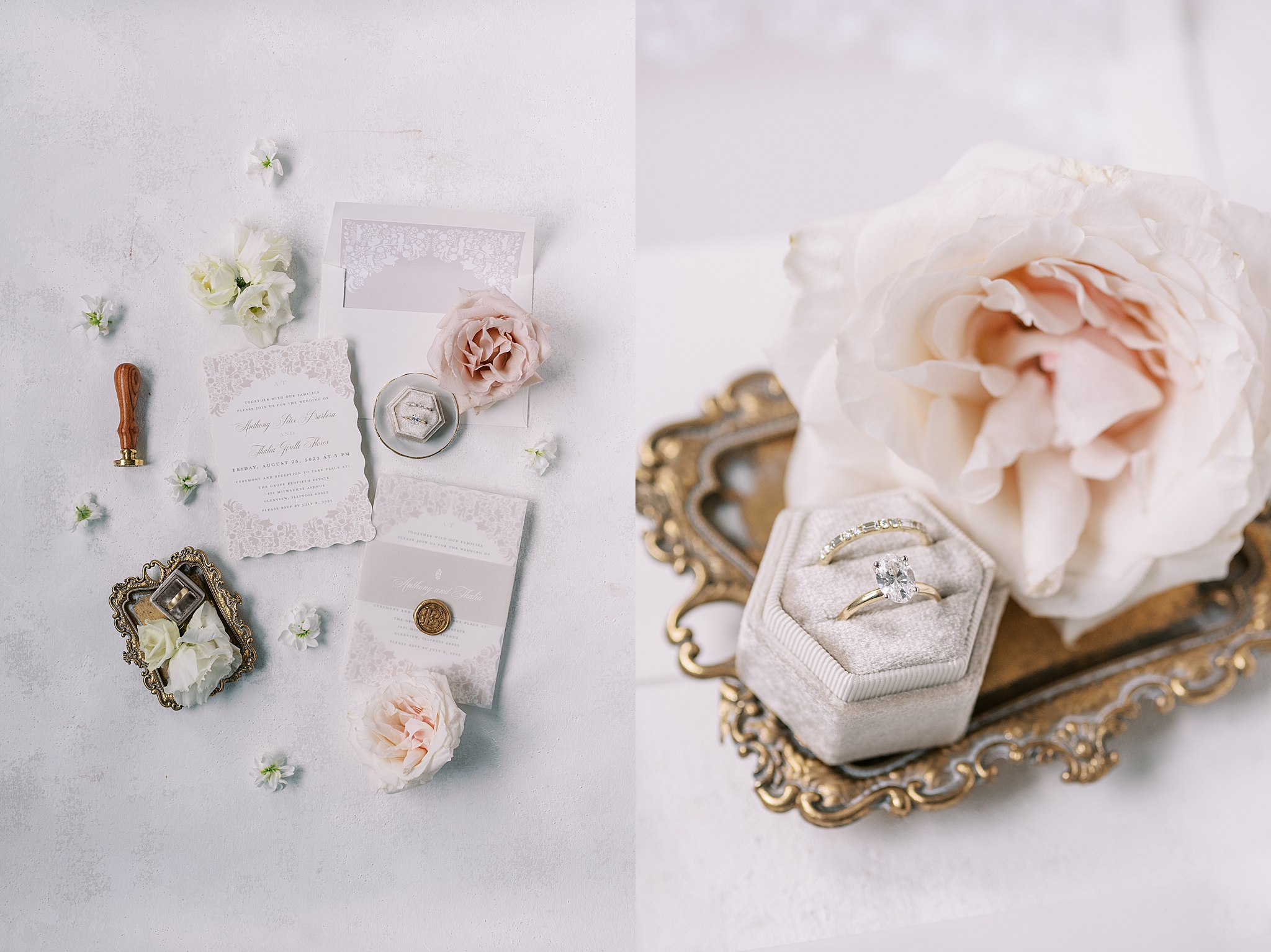 Redfield Estate wedding day in Glenview, Illinois with Chicago wedding and portrait photographer Kim Ritchie Photography.
