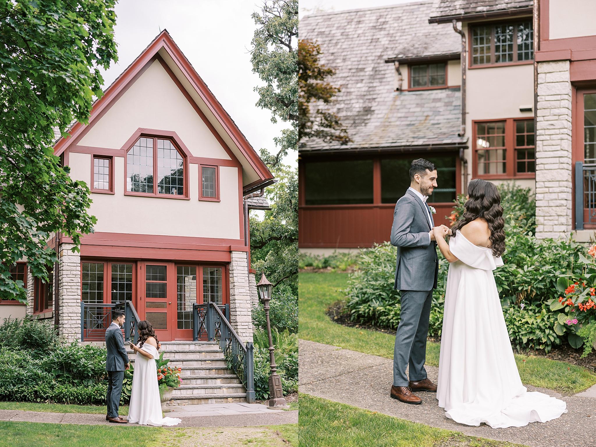 Redfield Estate wedding day in Glenview, Illinois with Chicago wedding and portrait photographer Kim Ritchie Photography.