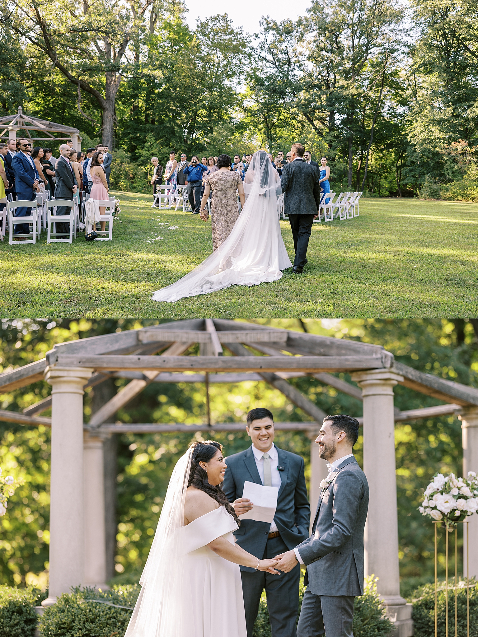 Redfield Estate wedding day in Glenview, Illinois with Chicago wedding and portrait photographer Kim Ritchie Photography.