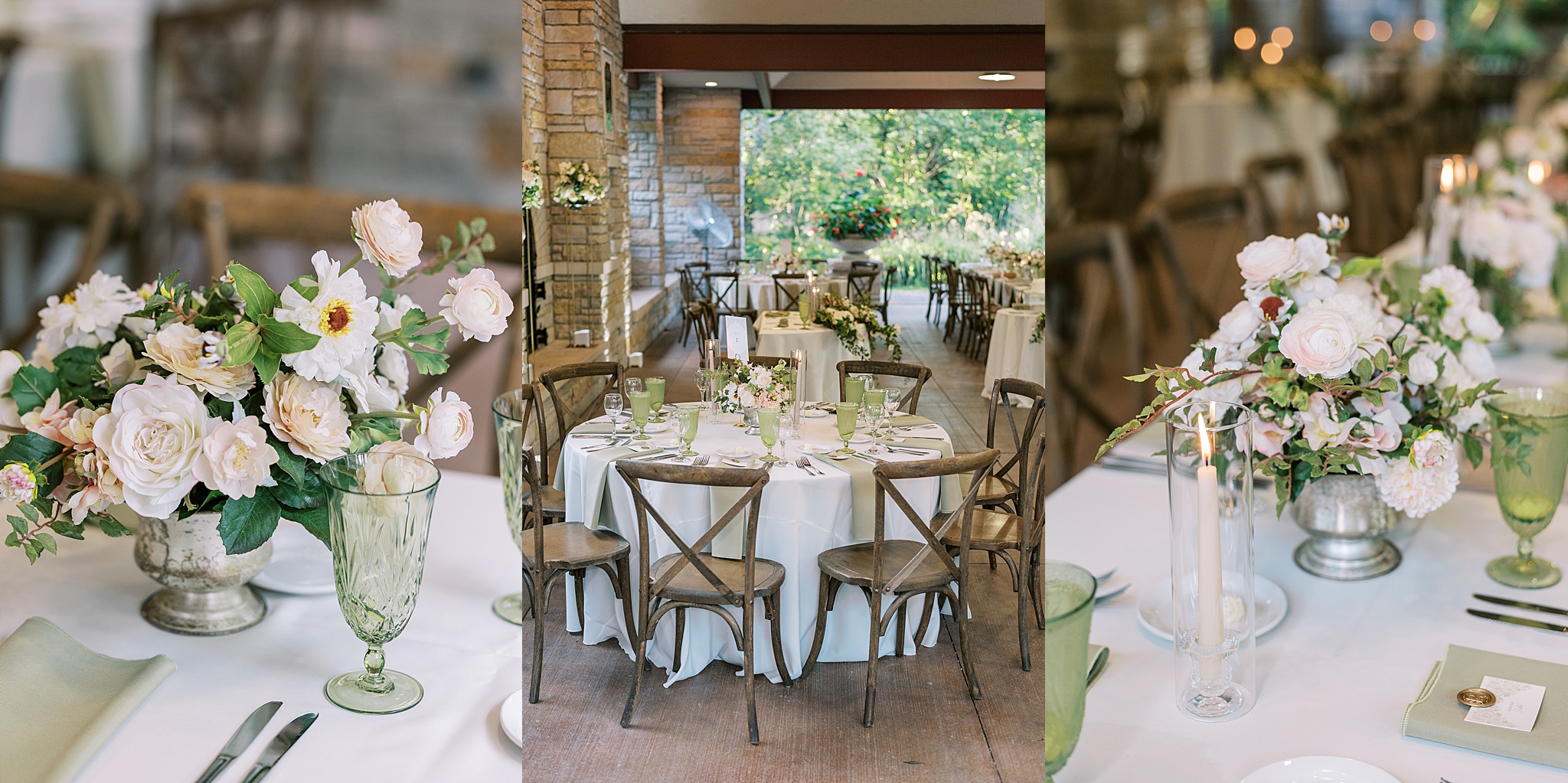 Redfield Estate wedding day in Glenview, Illinois with Chicago wedding and portrait photographer Kim Ritchie Photography.