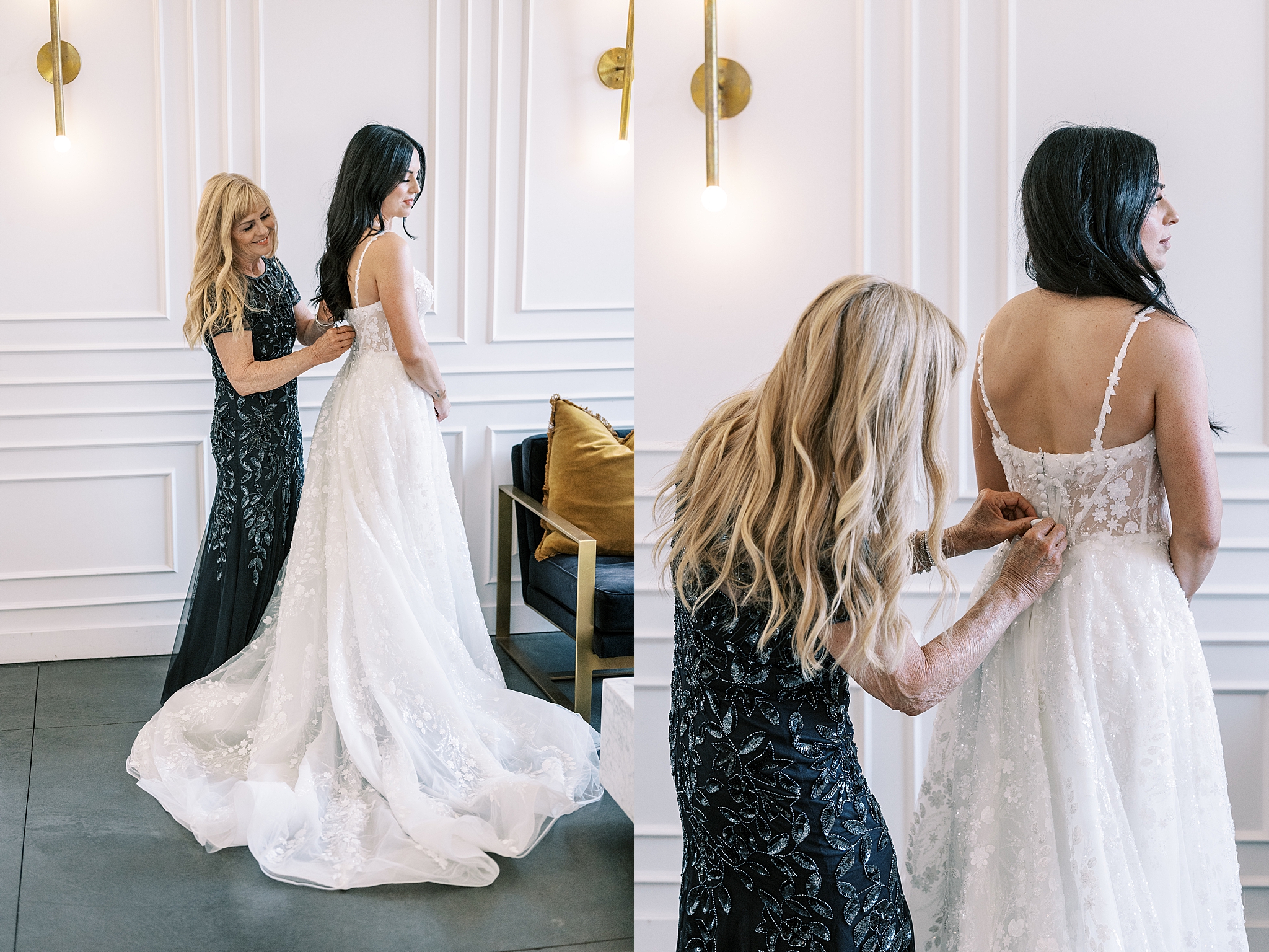Romantic candlelit Company 251 wedding in Aurora, Illinois with Chicago wedding and portrait photographer Kim Ritchie Photography.