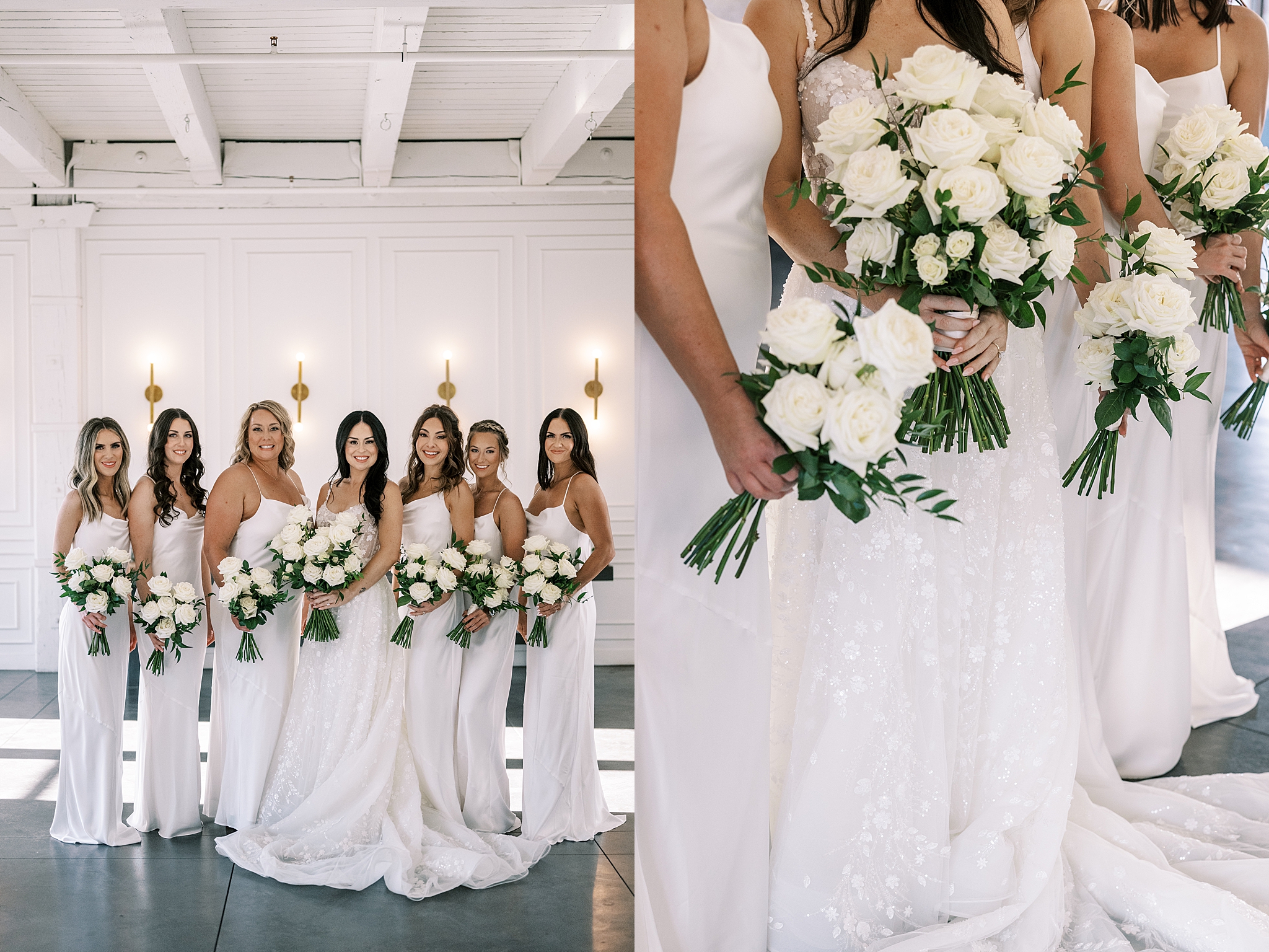 Romantic candlelit Company 251 wedding in Aurora, Illinois with Chicago wedding and portrait photographer Kim Ritchie Photography.