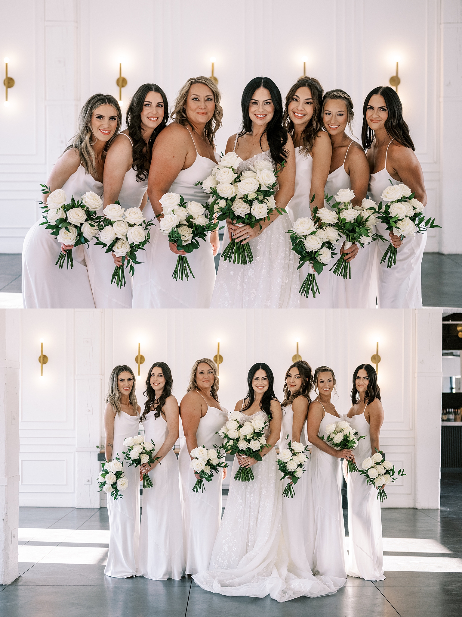 Romantic candlelit Company 251 wedding in Aurora, Illinois with Chicago wedding and portrait photographer Kim Ritchie Photography.
