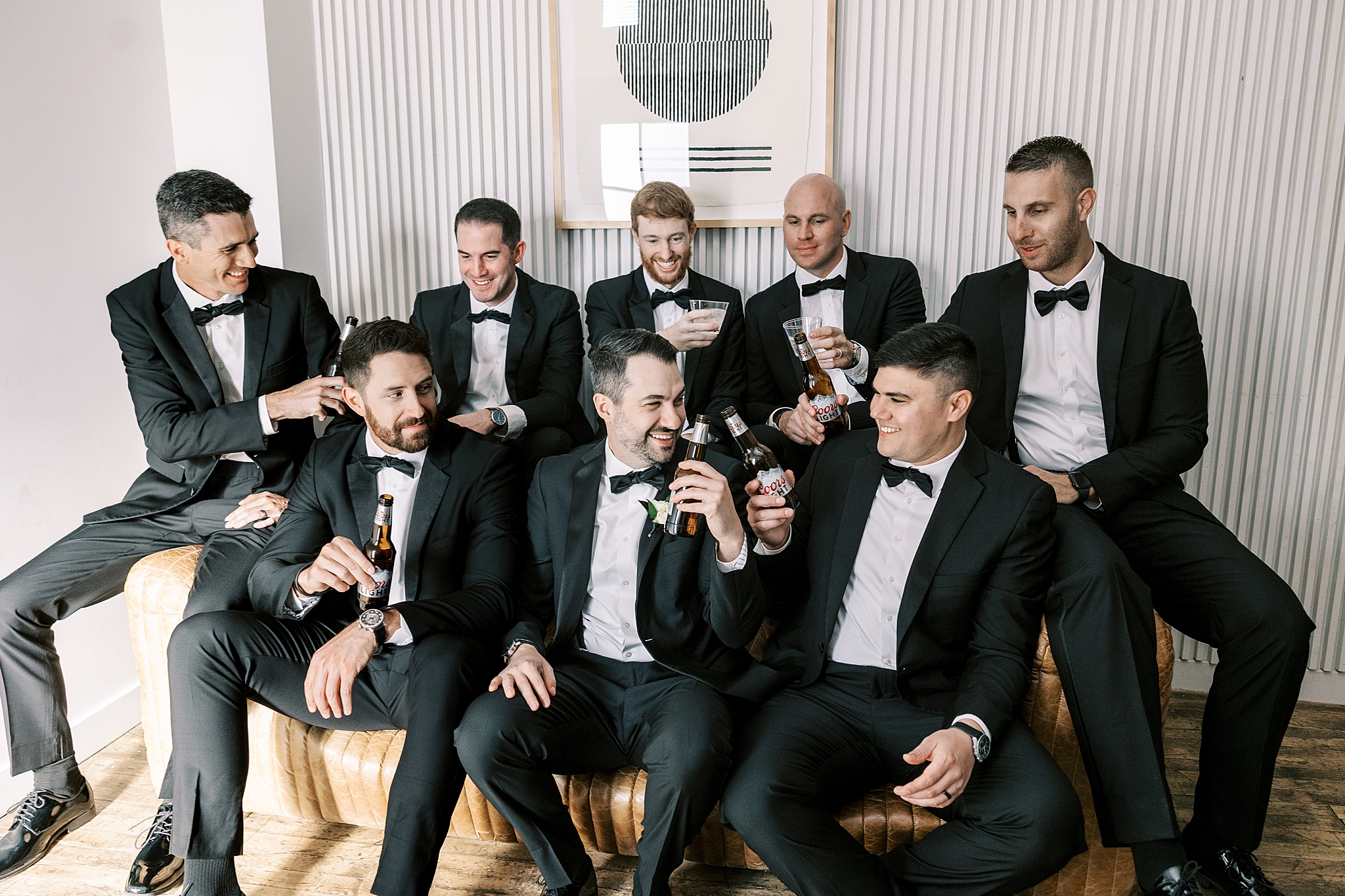 Romantic candlelit Company 251 wedding in Aurora, Illinois with Chicago wedding and portrait photographer Kim Ritchie Photography.