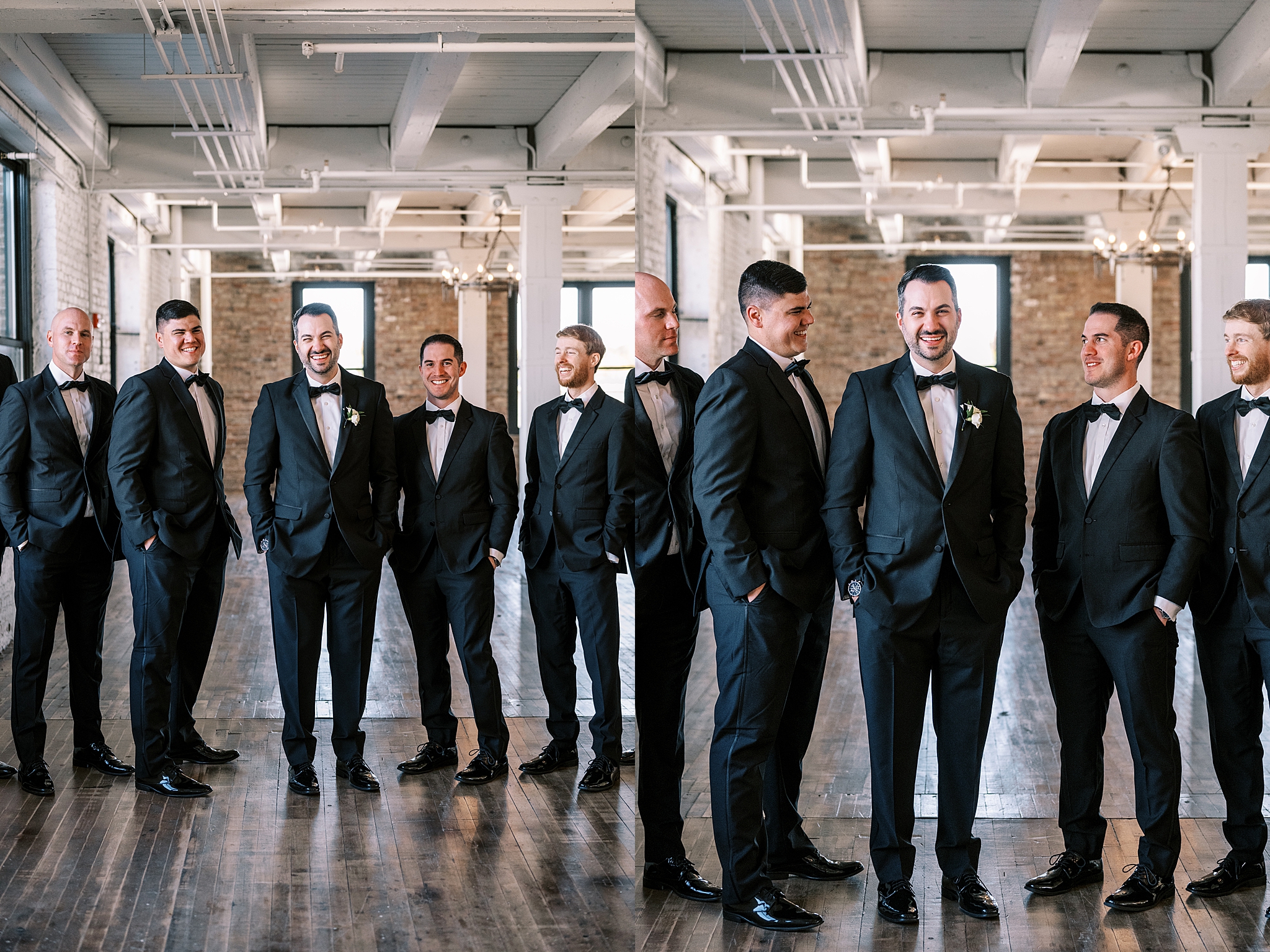 Romantic candlelit Company 251 wedding in Aurora, Illinois with Chicago wedding and portrait photographer Kim Ritchie Photography.