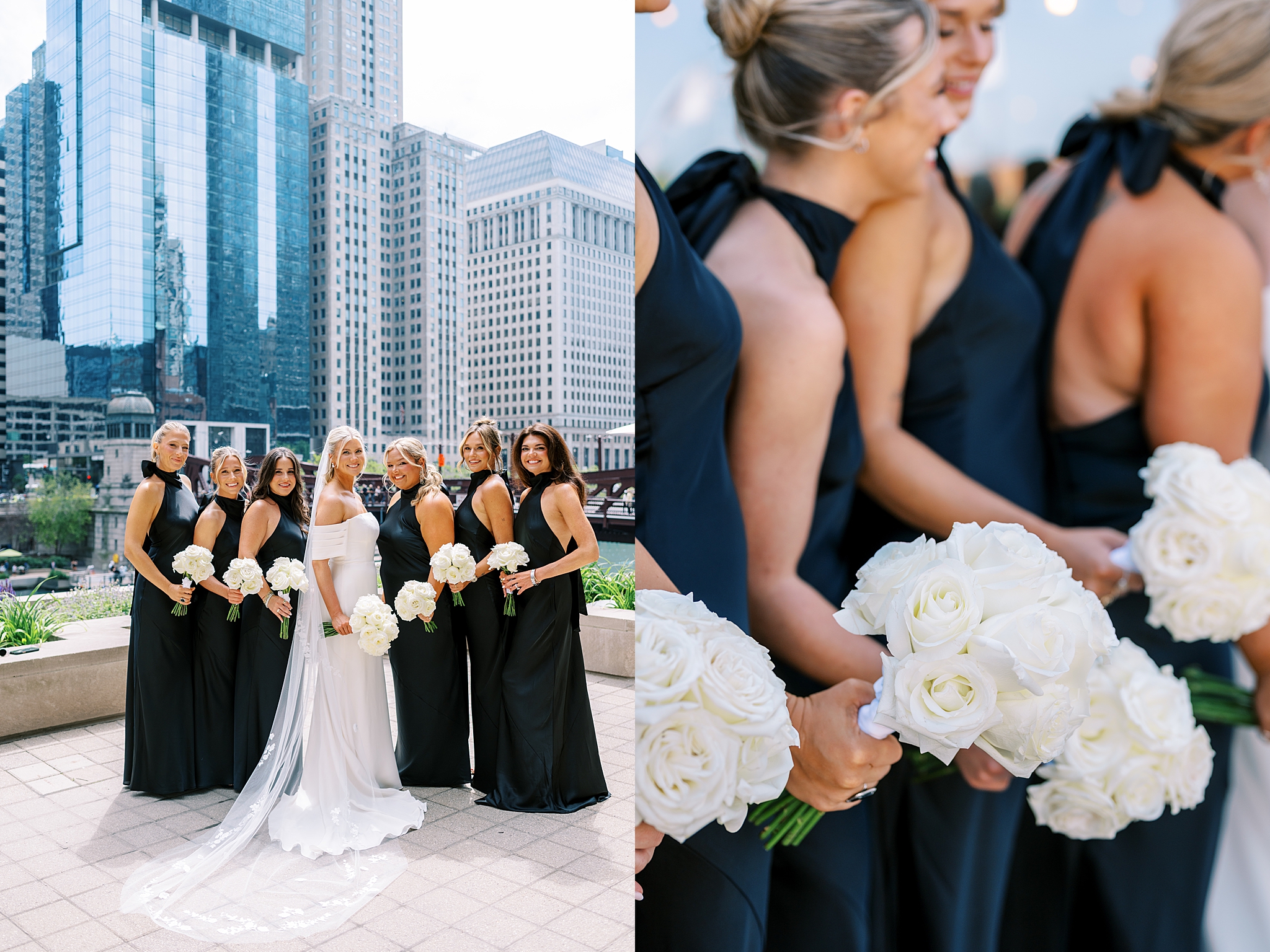 Rockwell on the River wedding photos in Chicago, Illinois with Chicago wedding and portrait photographer Kim Ritchie Photography.