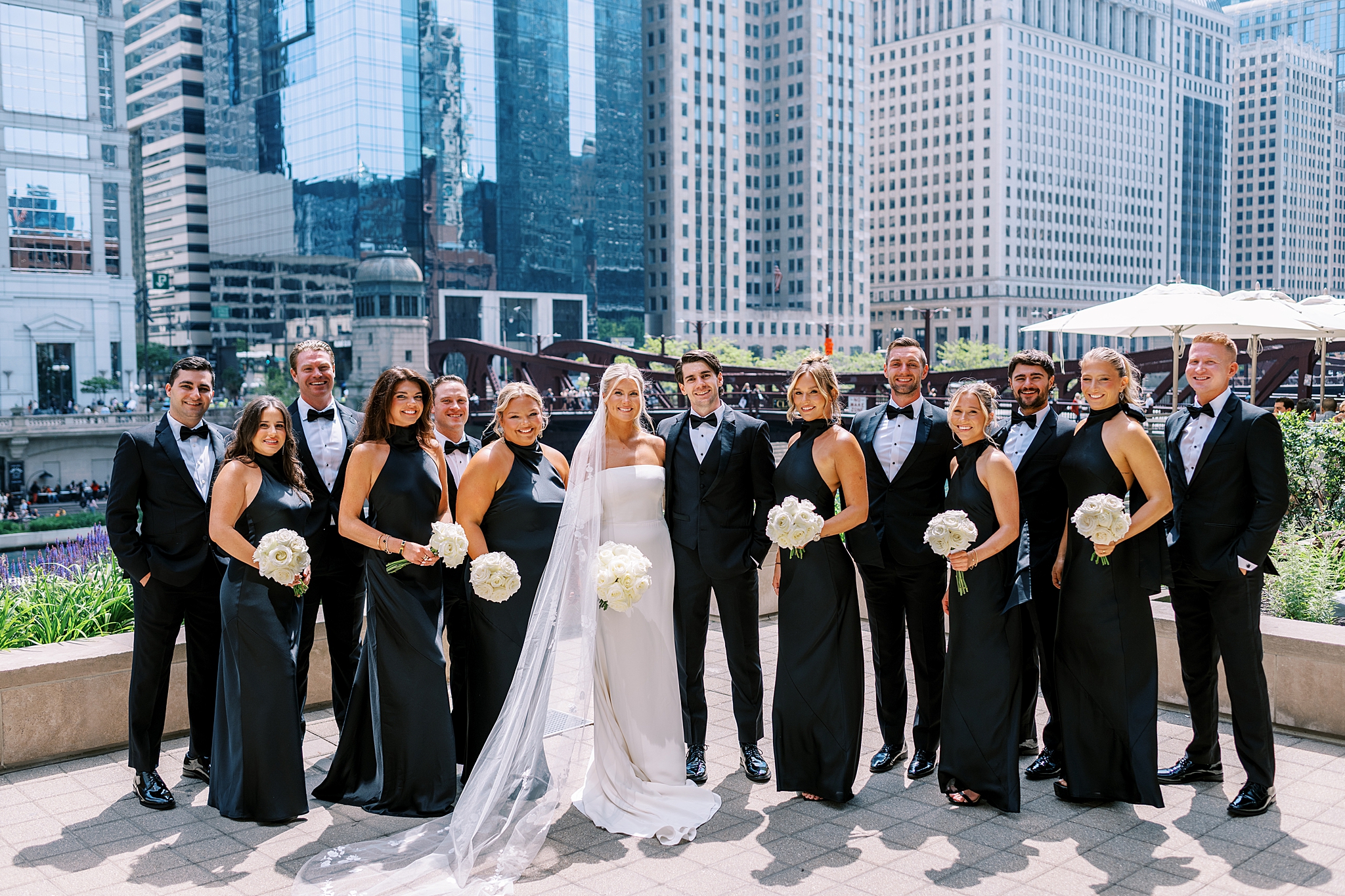 Rockwell on the River wedding photos in Chicago, Illinois with Chicago wedding and portrait photographer Kim Ritchie Photography.