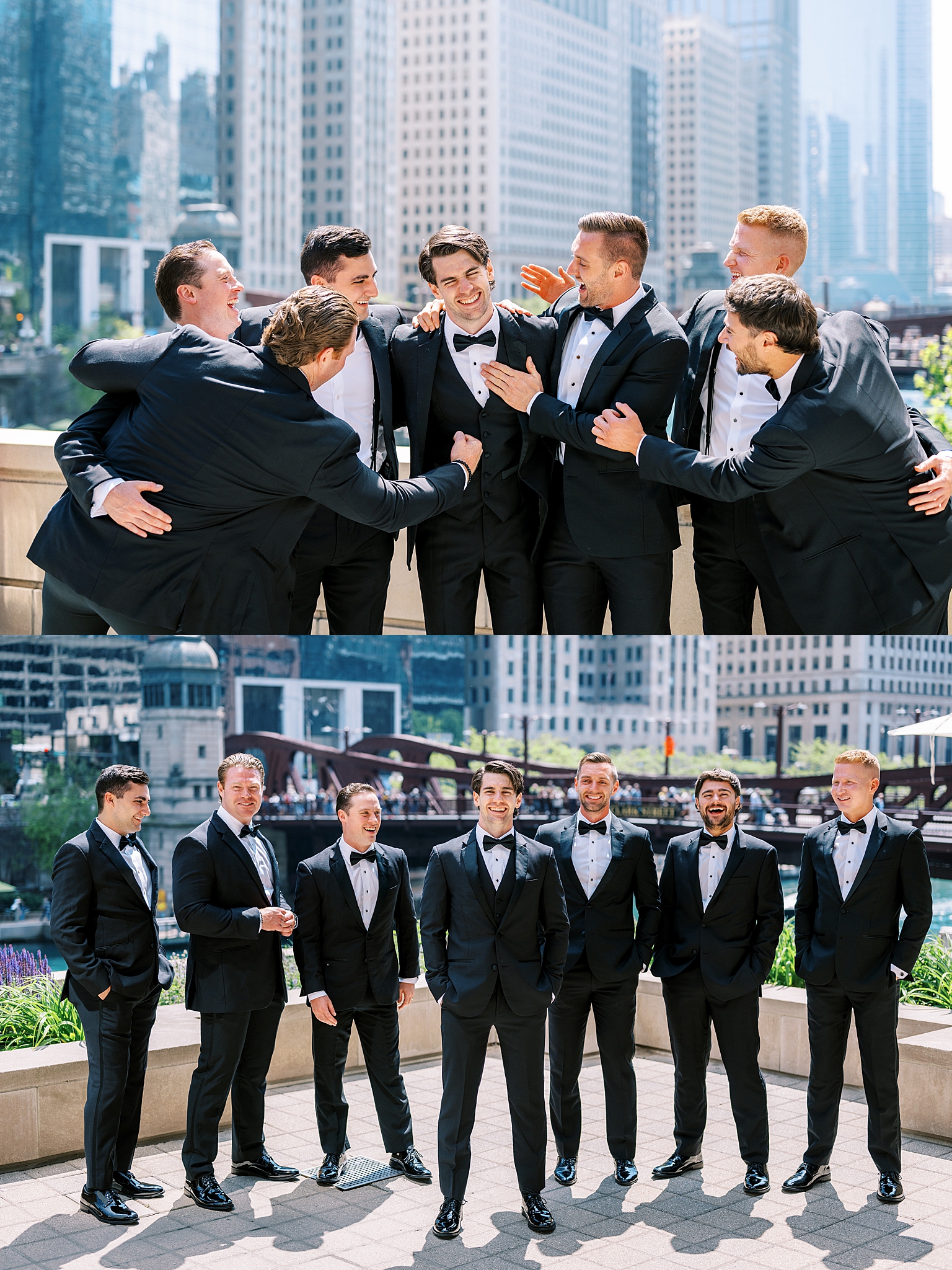 Rockwell on the River wedding photos in Chicago, Illinois with Chicago wedding and portrait photographer Kim Ritchie Photography.