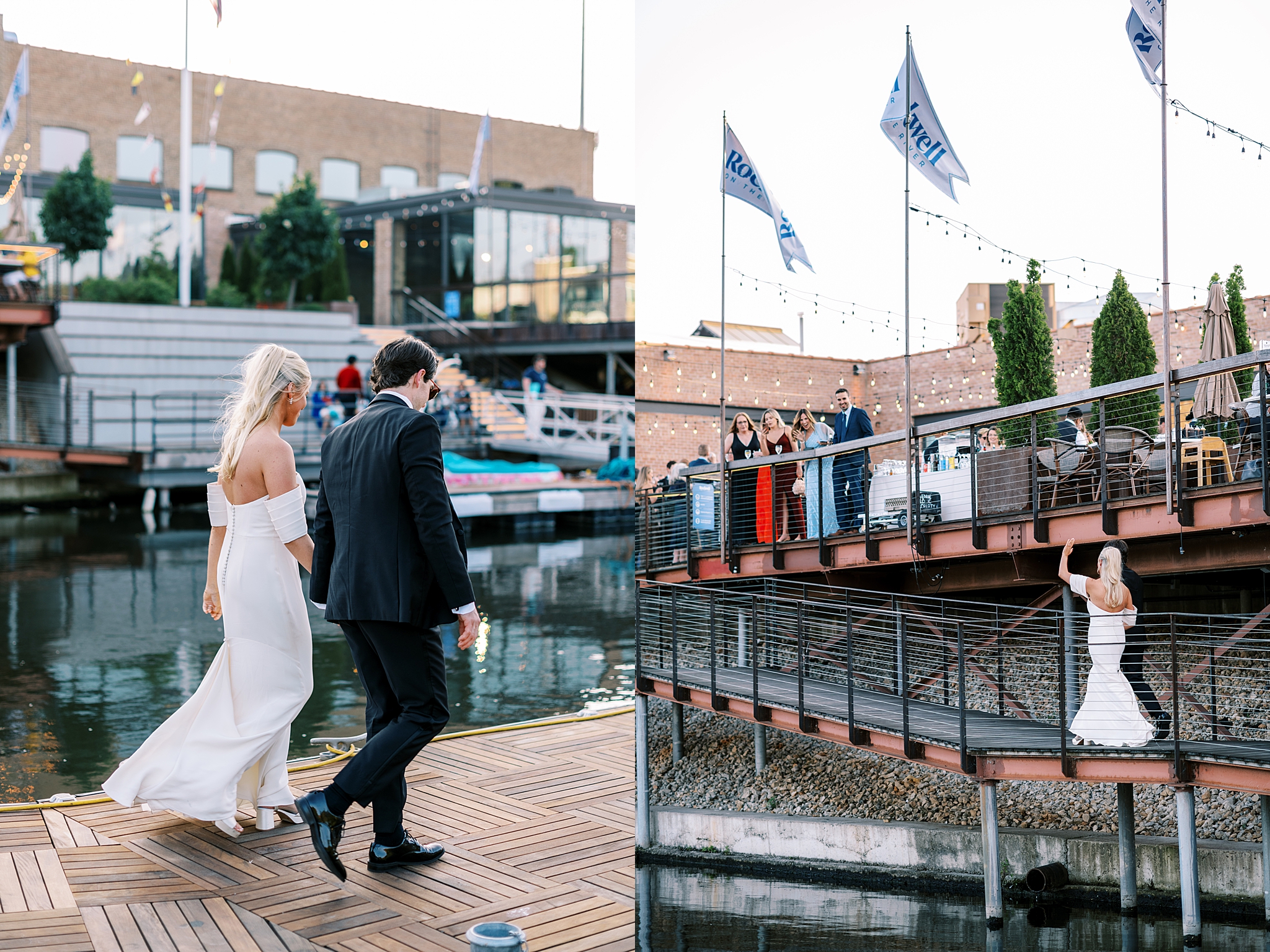 Rockwell on the River wedding photos in Chicago, Illinois with Chicago wedding and portrait photographer Kim Ritchie Photography.