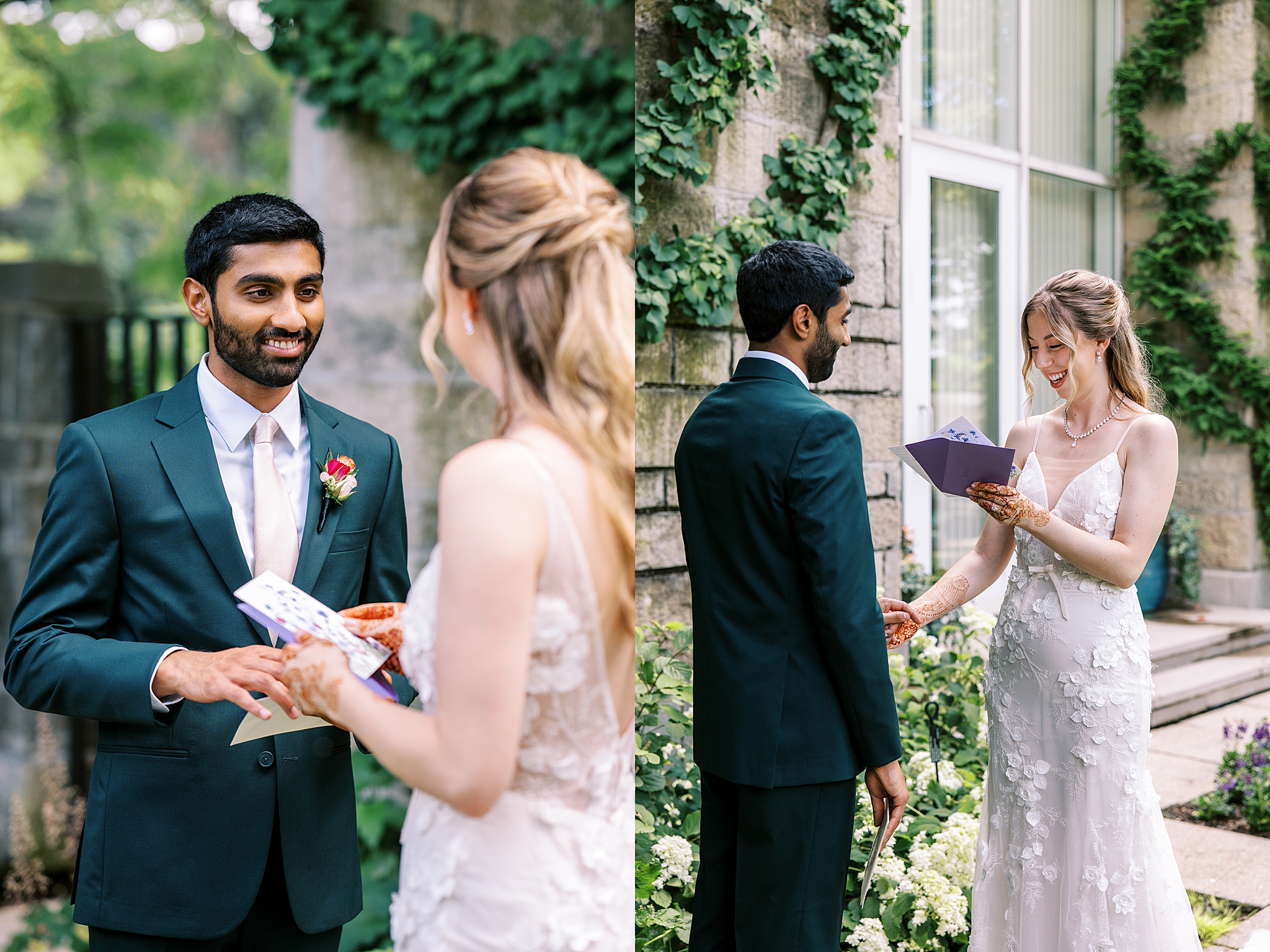 Morton Arboretum summer wedding photos in Lisle, Illinois with Chicago wedding and portrait photographer Kim Ritchie Photography.