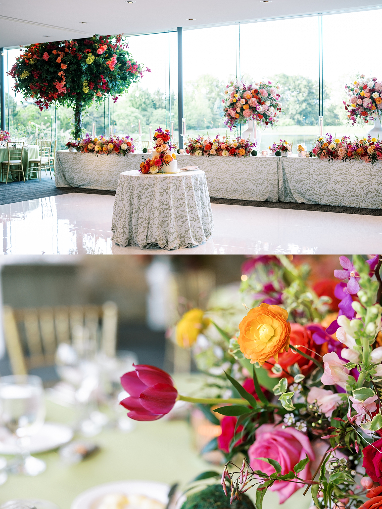 Morton Arboretum summer wedding photos in Lisle, Illinois with Chicago wedding and portrait photographer Kim Ritchie Photography.