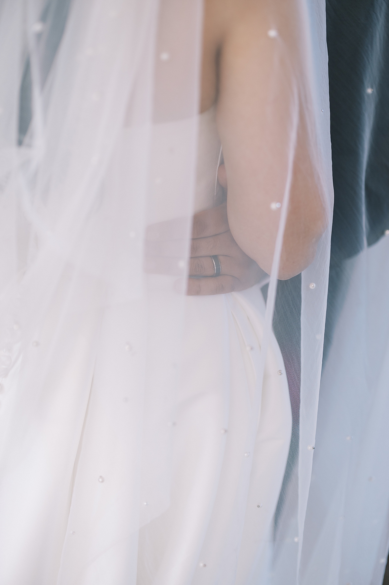 Morning garden wedding at Galleria Marchetti in Chicago, Illinois with Chicago wedding and portrait photographer Kim Ritchie Photography.