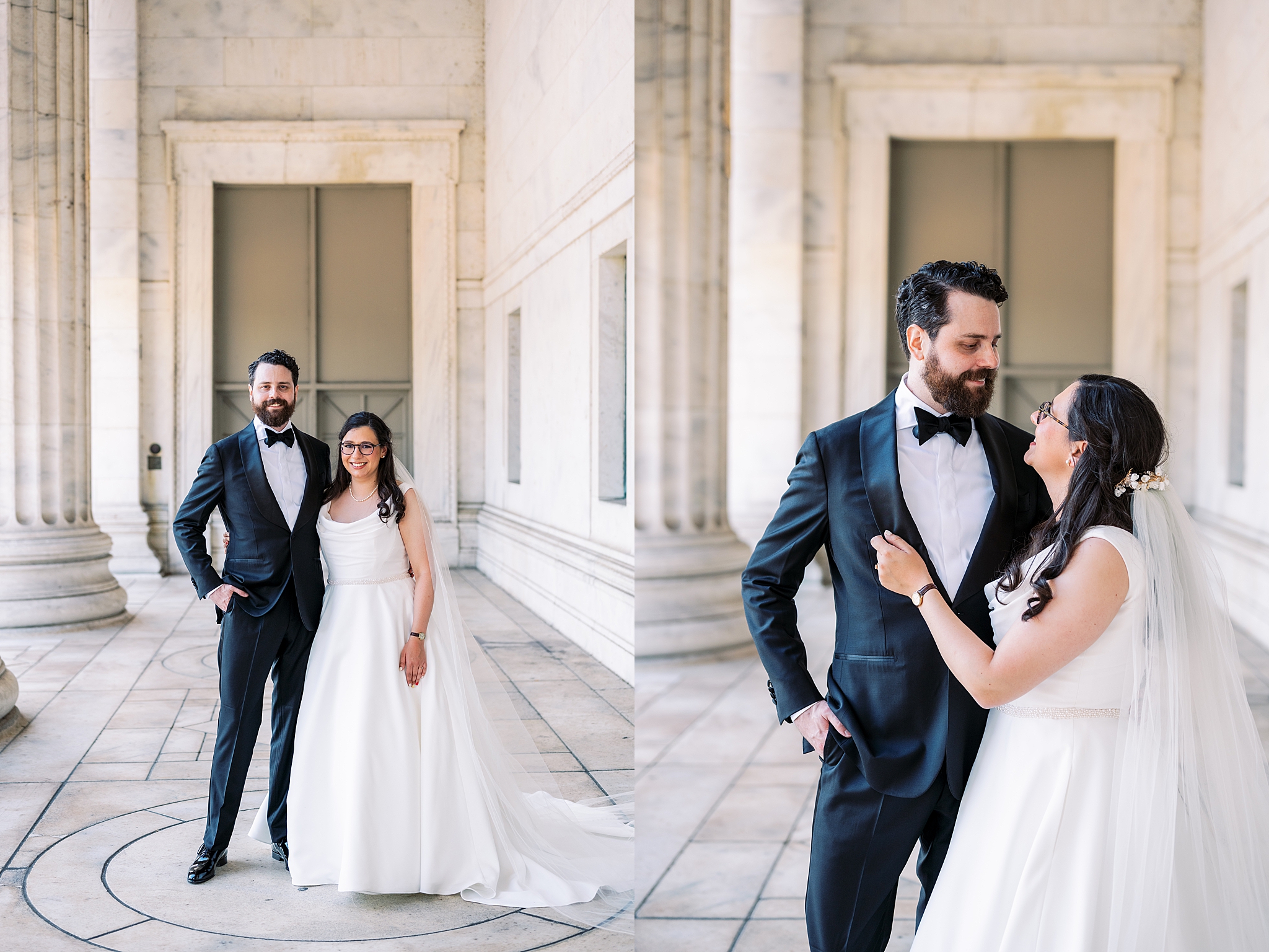 Chicago Museum Campus wedding portraits in Chicago, Illinois with Chicago wedding and portrait photographer Kim Ritchie Photography.