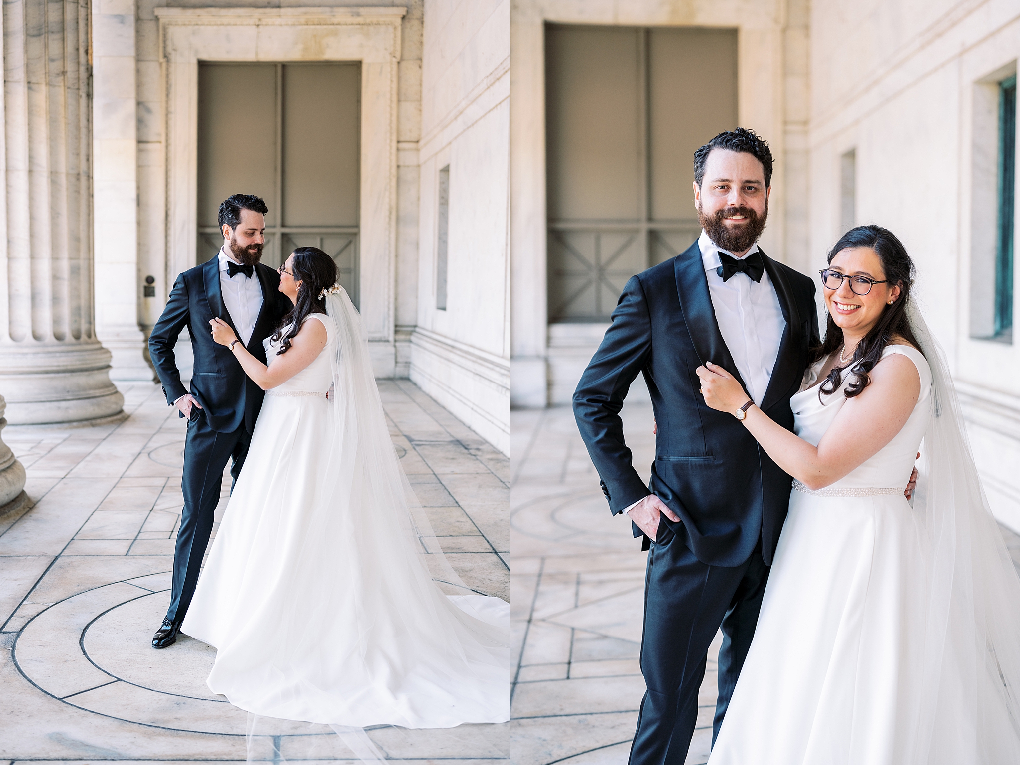 Chicago Museum Campus wedding portraits in Chicago, Illinois with Chicago wedding and portrait photographer Kim Ritchie Photography.