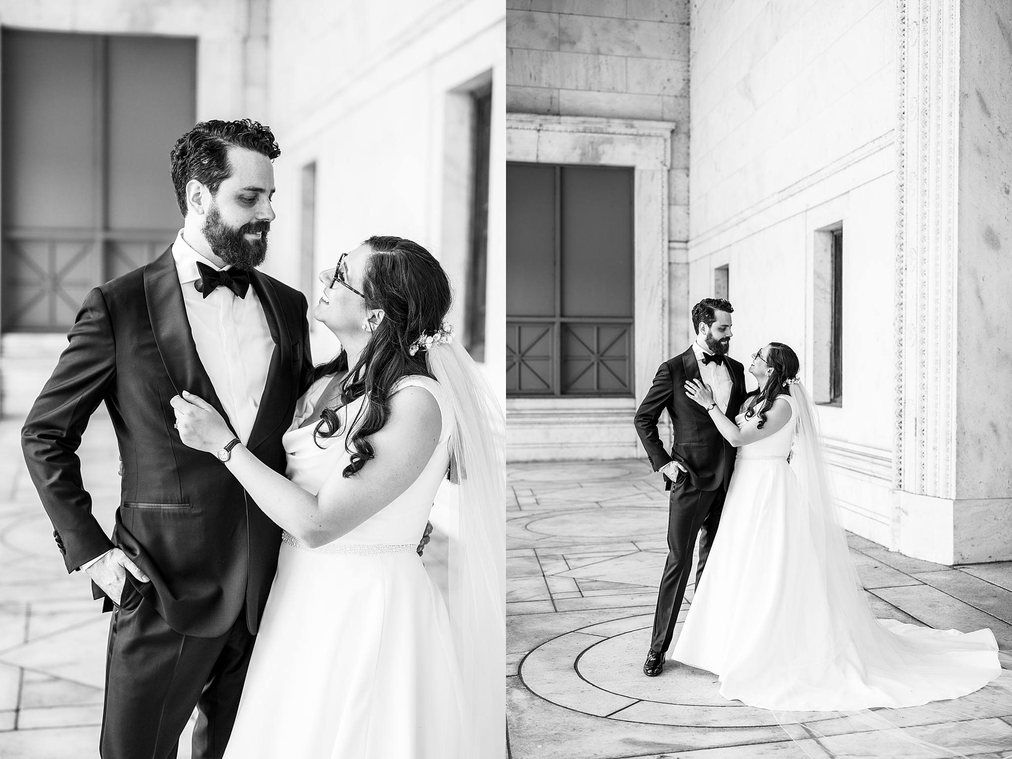 Chicago Museum Campus wedding portraits in Chicago, Illinois with Chicago wedding and portrait photographer Kim Ritchie Photography.