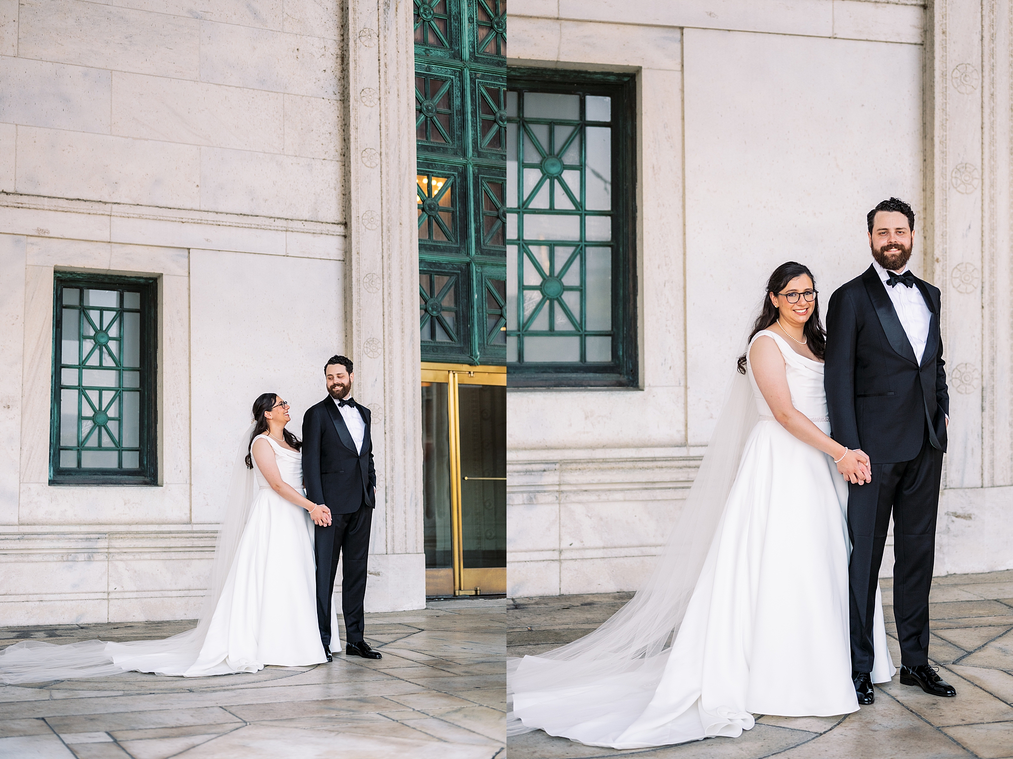 Chicago Museum Campus wedding portraits in Chicago, Illinois with Chicago wedding and portrait photographer Kim Ritchie Photography.