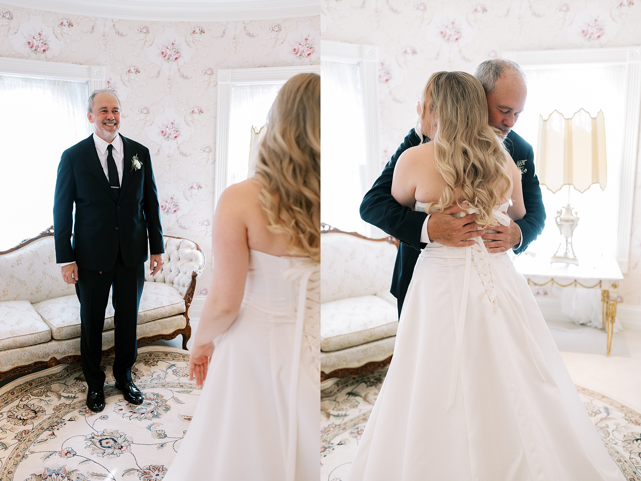 Fall wedding day at The Haley Mansion in Joliet, Illinois with Chicago wedding and portrait photographer Kim Ritchie Photography.