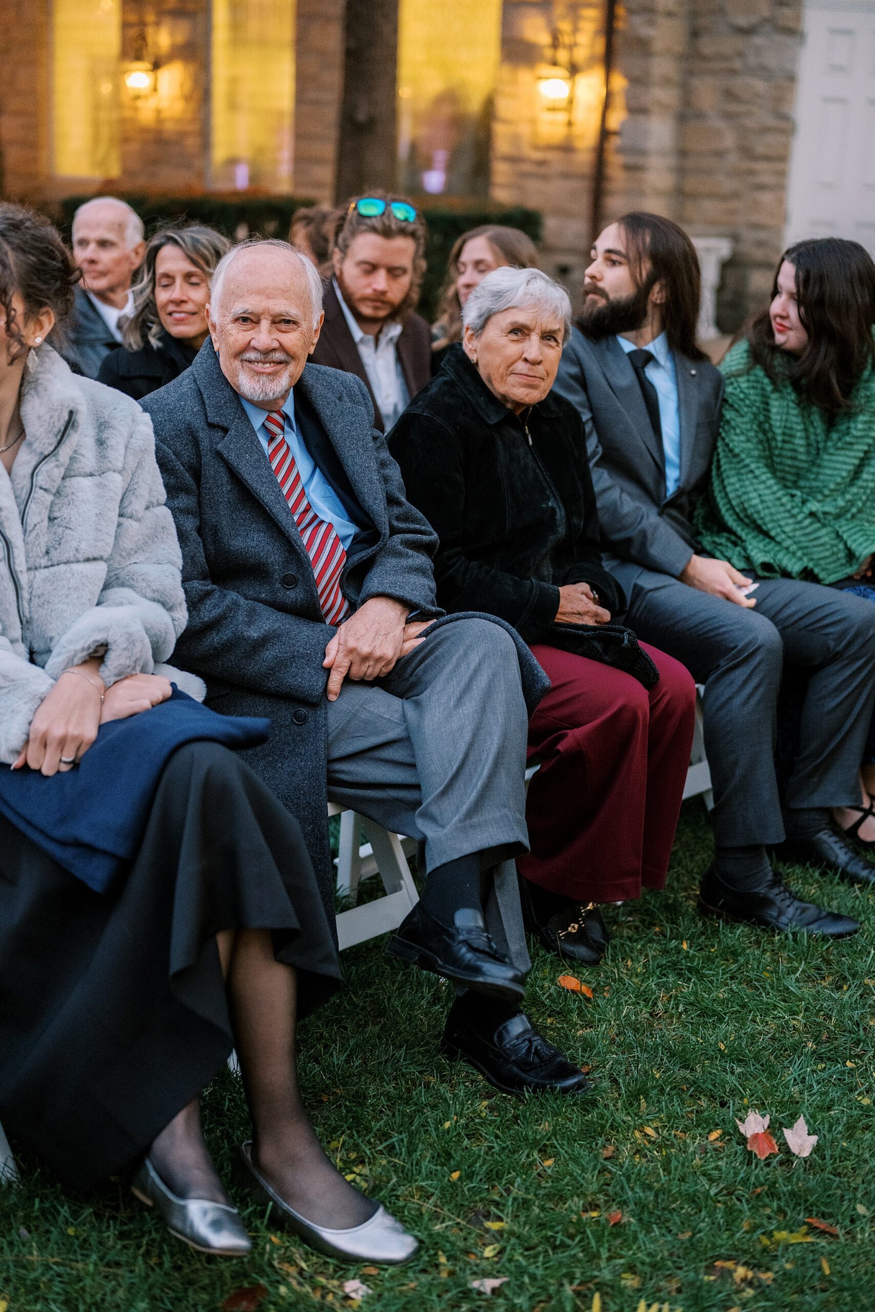 Fall wedding day at The Haley Mansion in Joliet, Illinois with Chicago wedding and portrait photographer Kim Ritchie Photography.