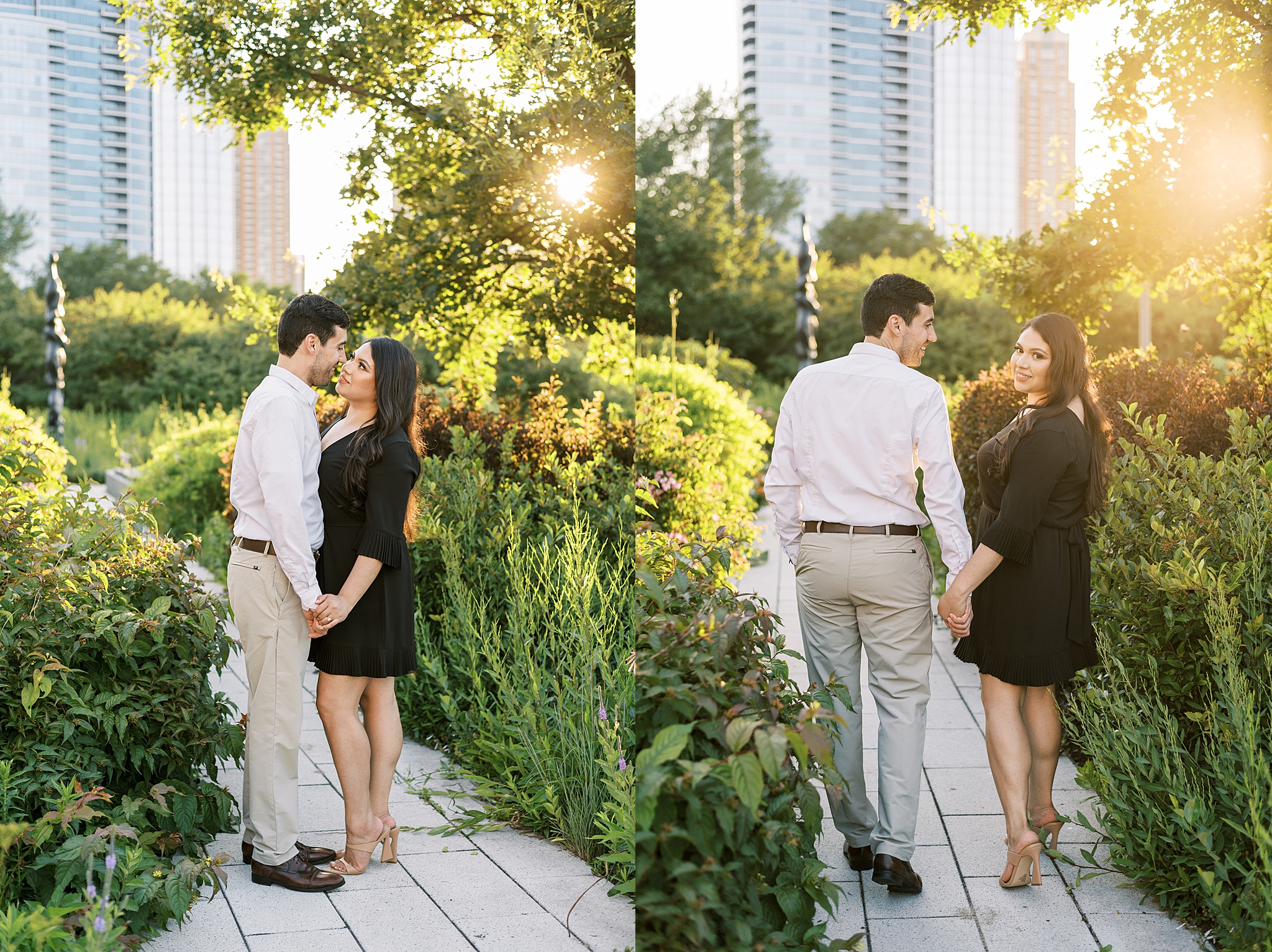 Chicago Museum Campus engagement photos in Chicago, Illinois with Chicago wedding and portrait photographer Kim Ritchie Photography.