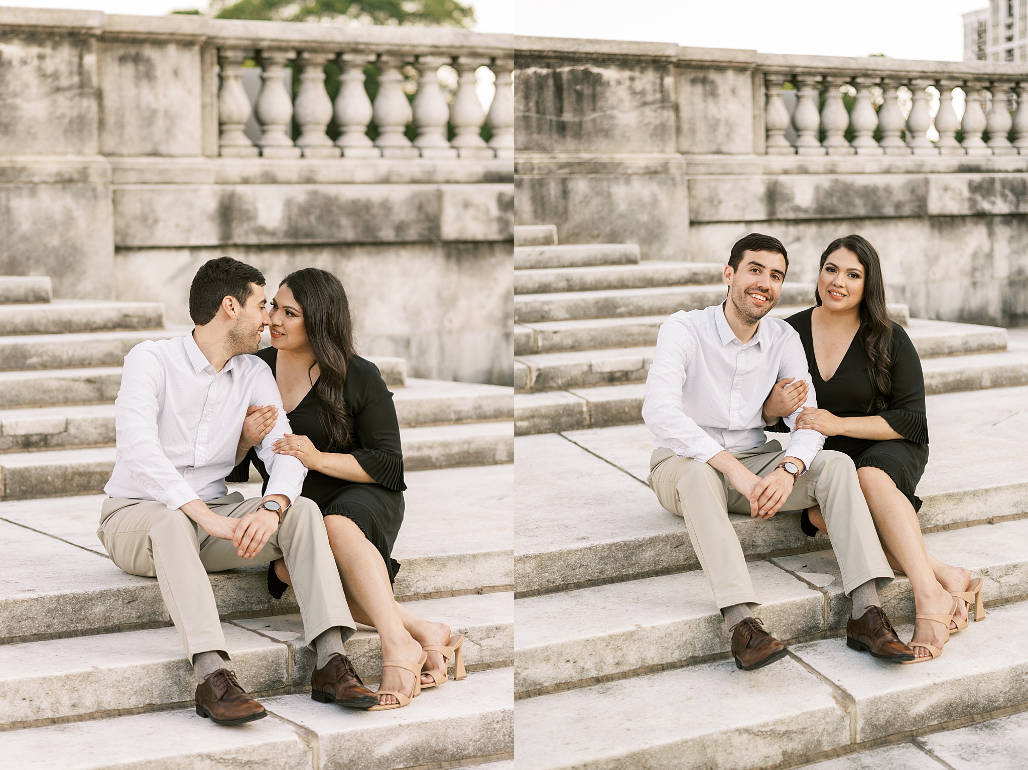 Chicago Museum Campus engagement photos in Chicago, Illinois with Chicago wedding and portrait photographer Kim Ritchie Photography.