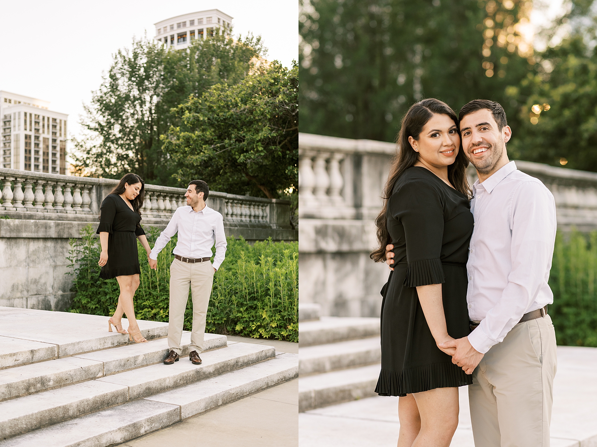 Chicago Museum Campus engagement photos in Chicago, Illinois with Chicago wedding and portrait photographer Kim Ritchie Photography.