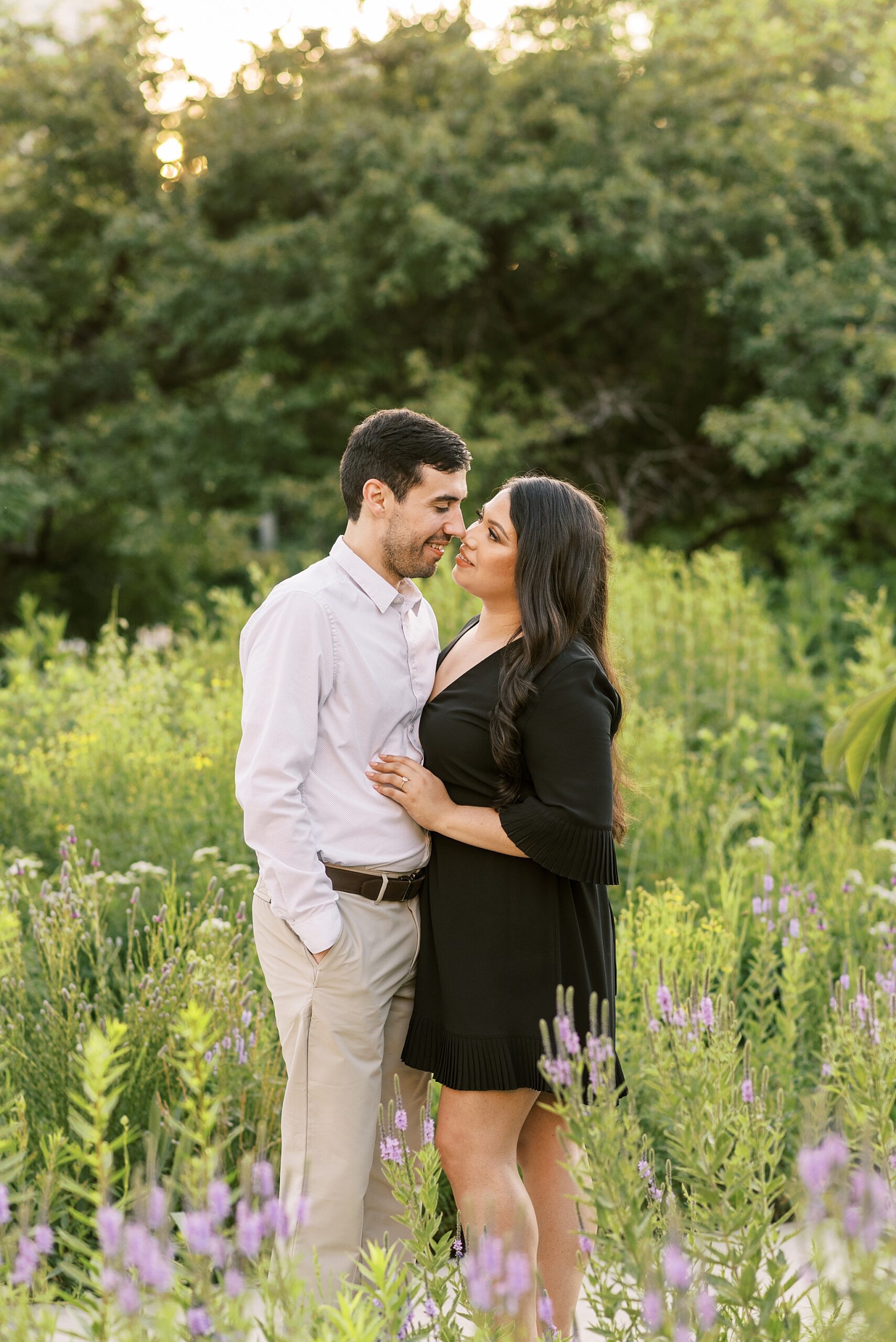 Chicago Museum Campus engagement photos in Chicago, Illinois with Chicago wedding and portrait photographer Kim Ritchie Photography.